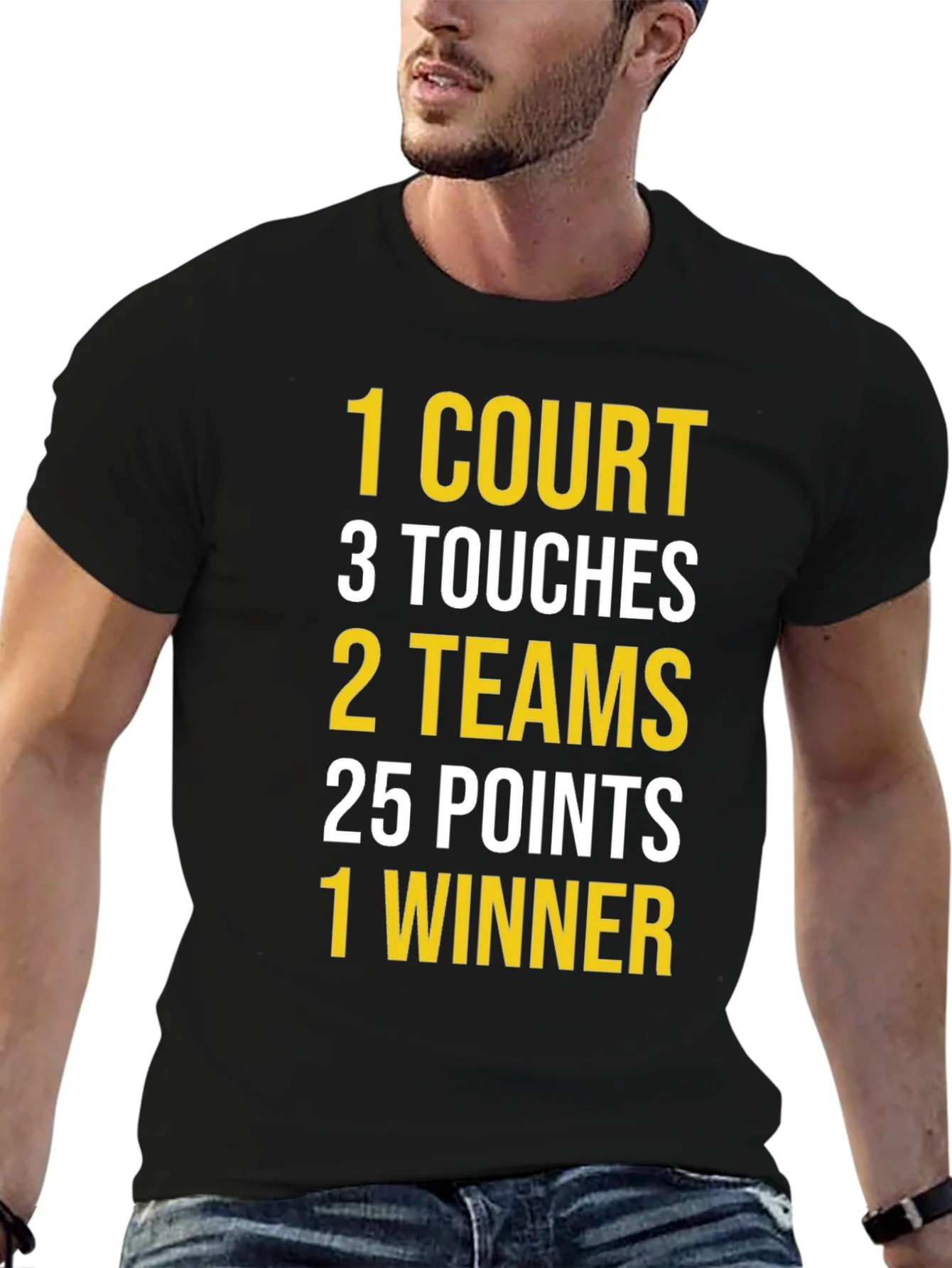 Rebbecca Basketball T-Shirt: Court Touches Teams Points Winner