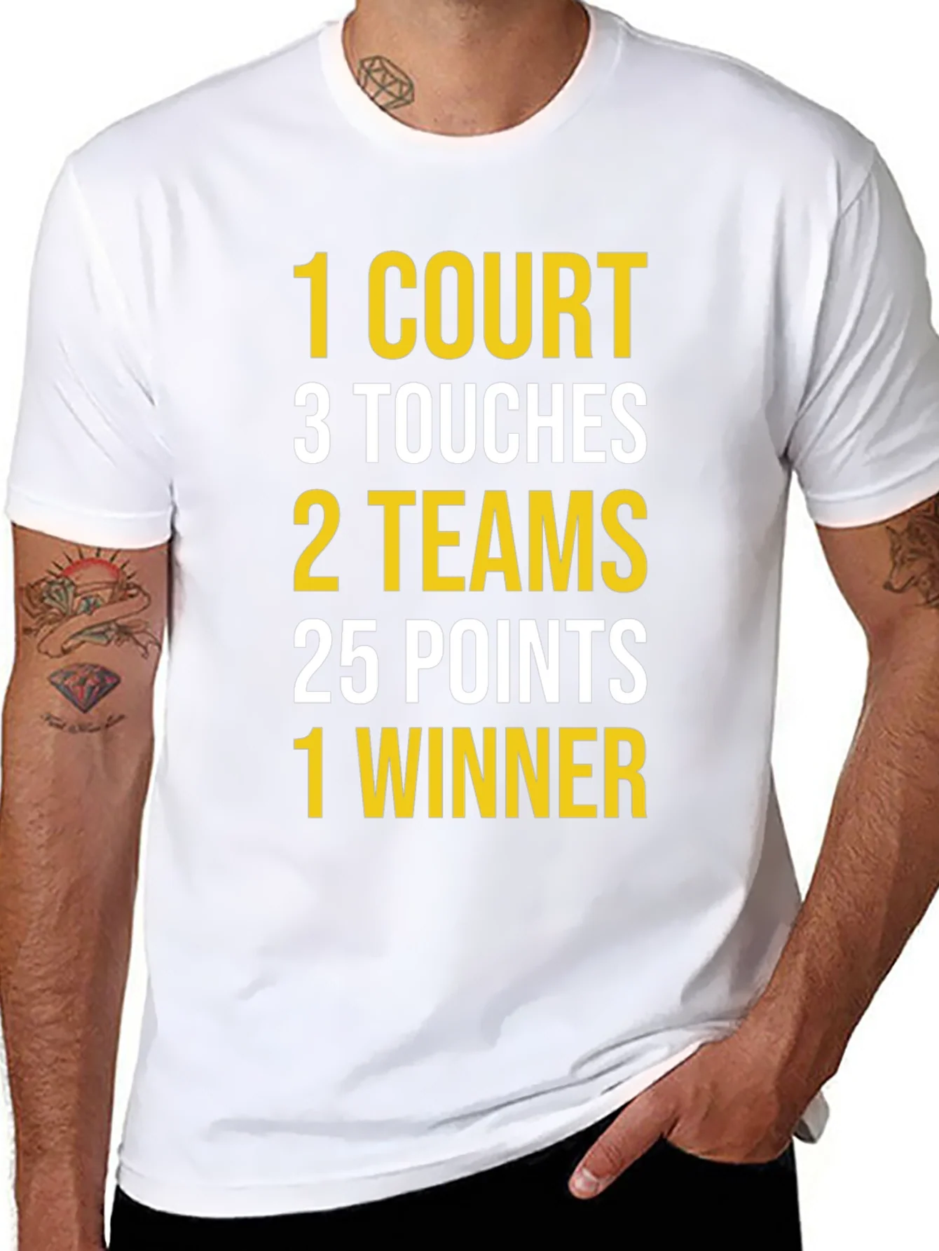 Rebbecca Basketball T-Shirt: Court Touches Teams Points Winner