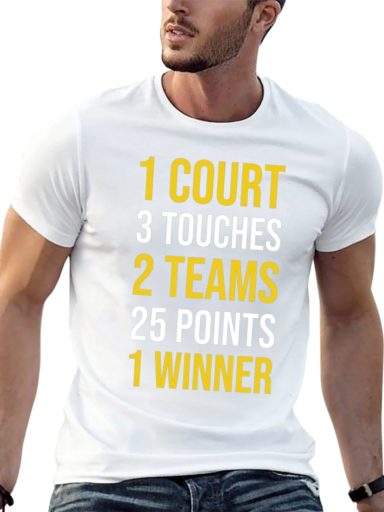 Rebbecca Basketball T-Shirt: Court Touches Teams Points Winner