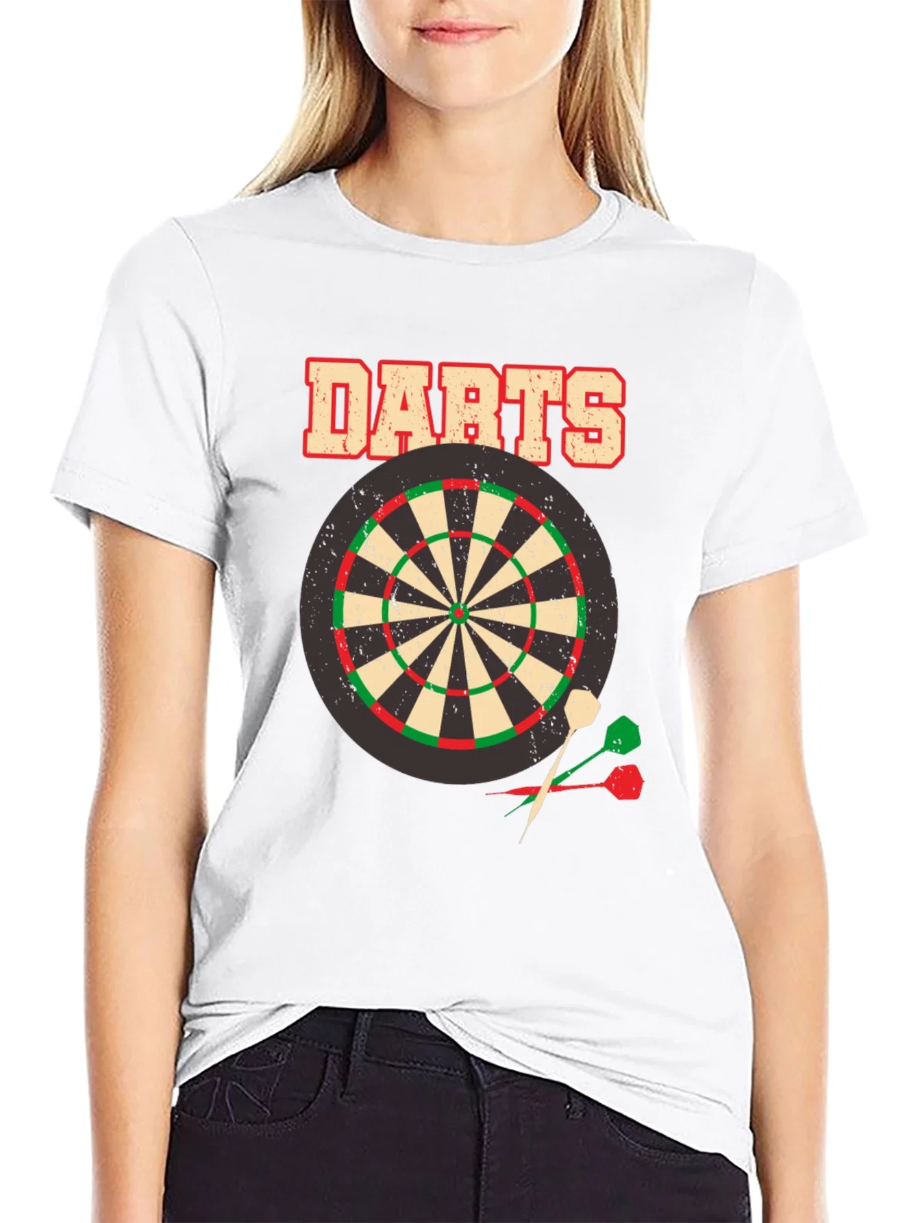 Rebbecca Darts T-Shirt - Target & Arrows Graphic Tee