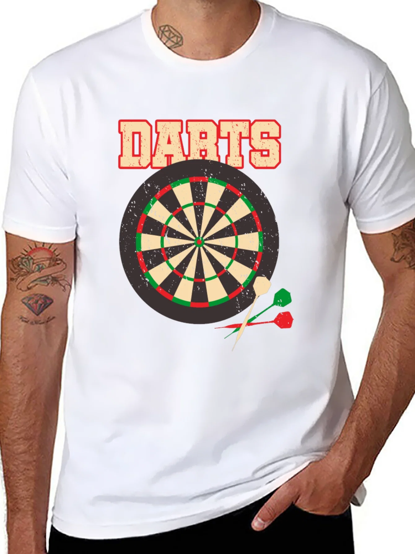 Rebbecca Darts T-Shirt - Target & Arrows Graphic Tee