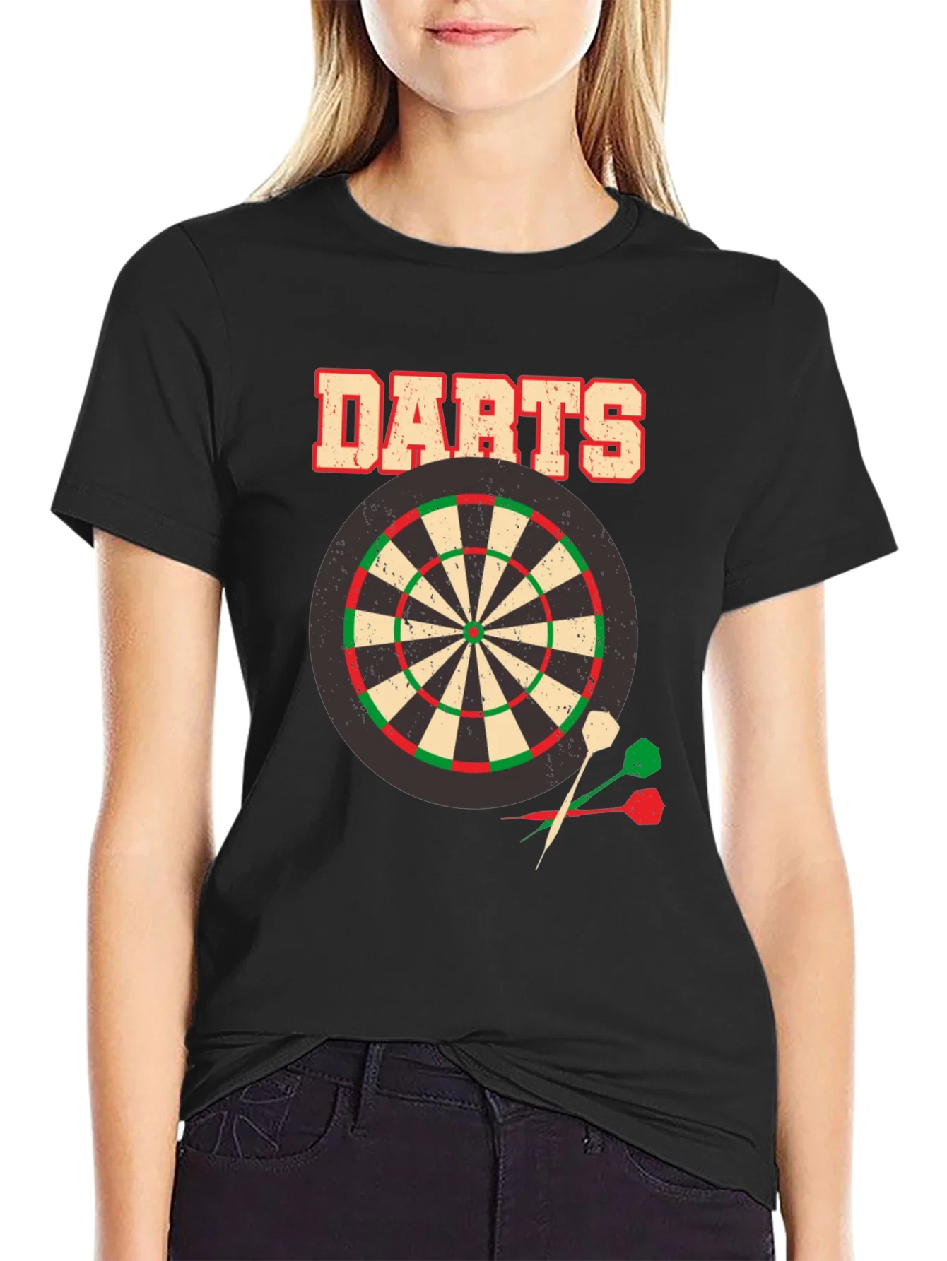 Rebbecca Darts T-Shirt - Target & Arrows Graphic Tee