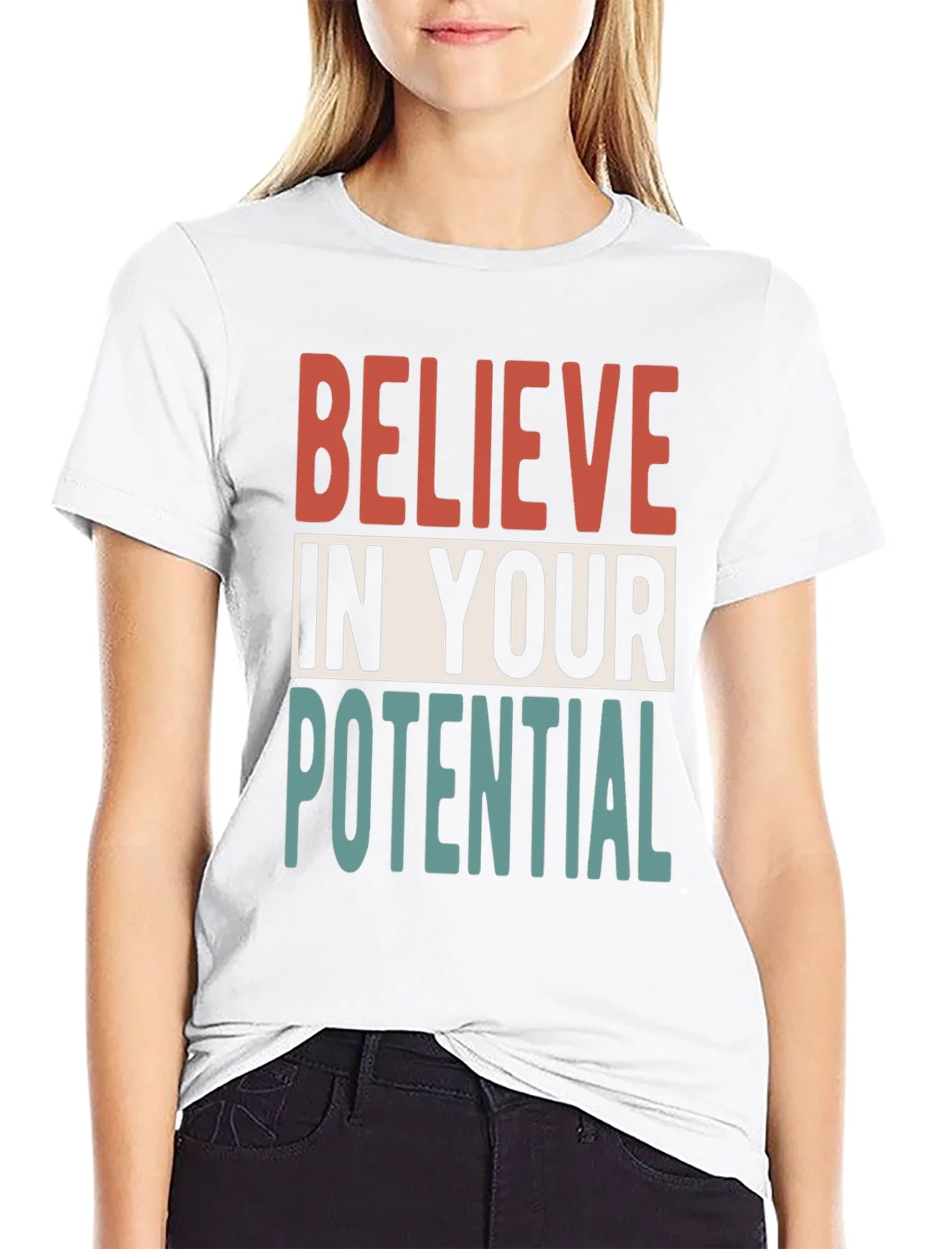 Rebbecca Believe In Your Potential T-Shirt