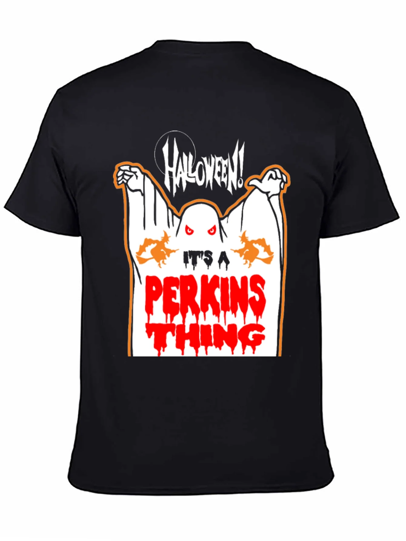 Camiseta Halloween Perkins Thing para Hombre - Dise?o Fantasma