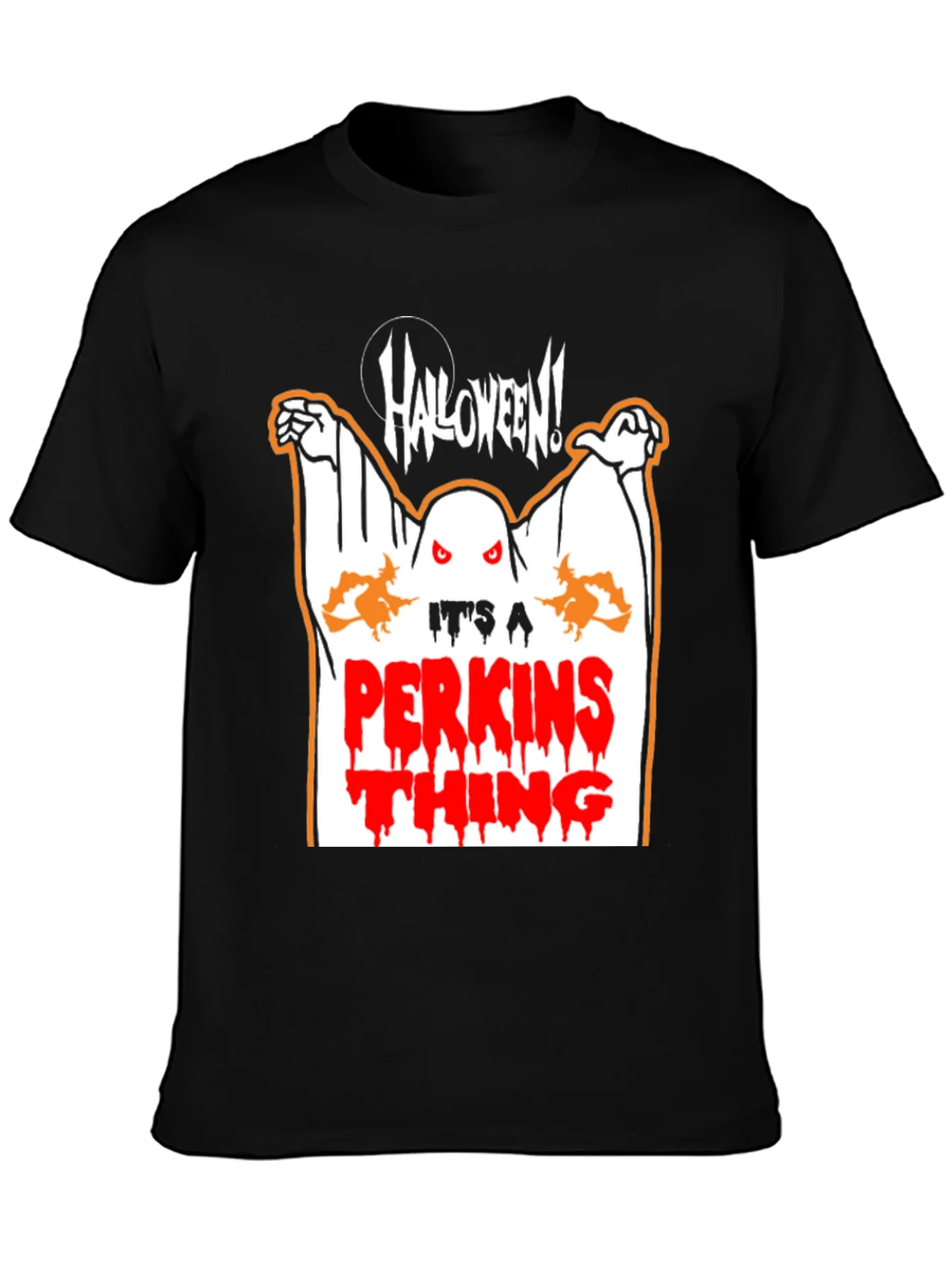 Camiseta Halloween Perkins Thing para Hombre - Dise?o Fantasma