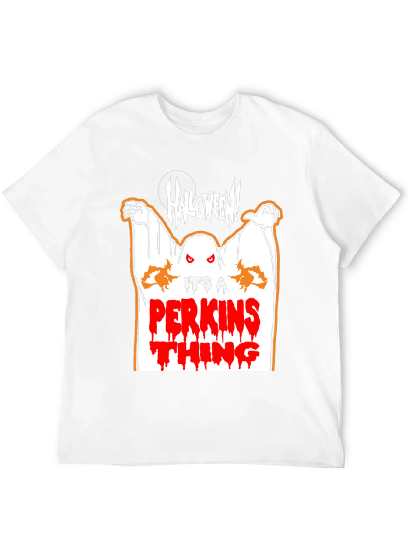 Camiseta Halloween Perkins Thing para Hombre - Dise?o Fantasma