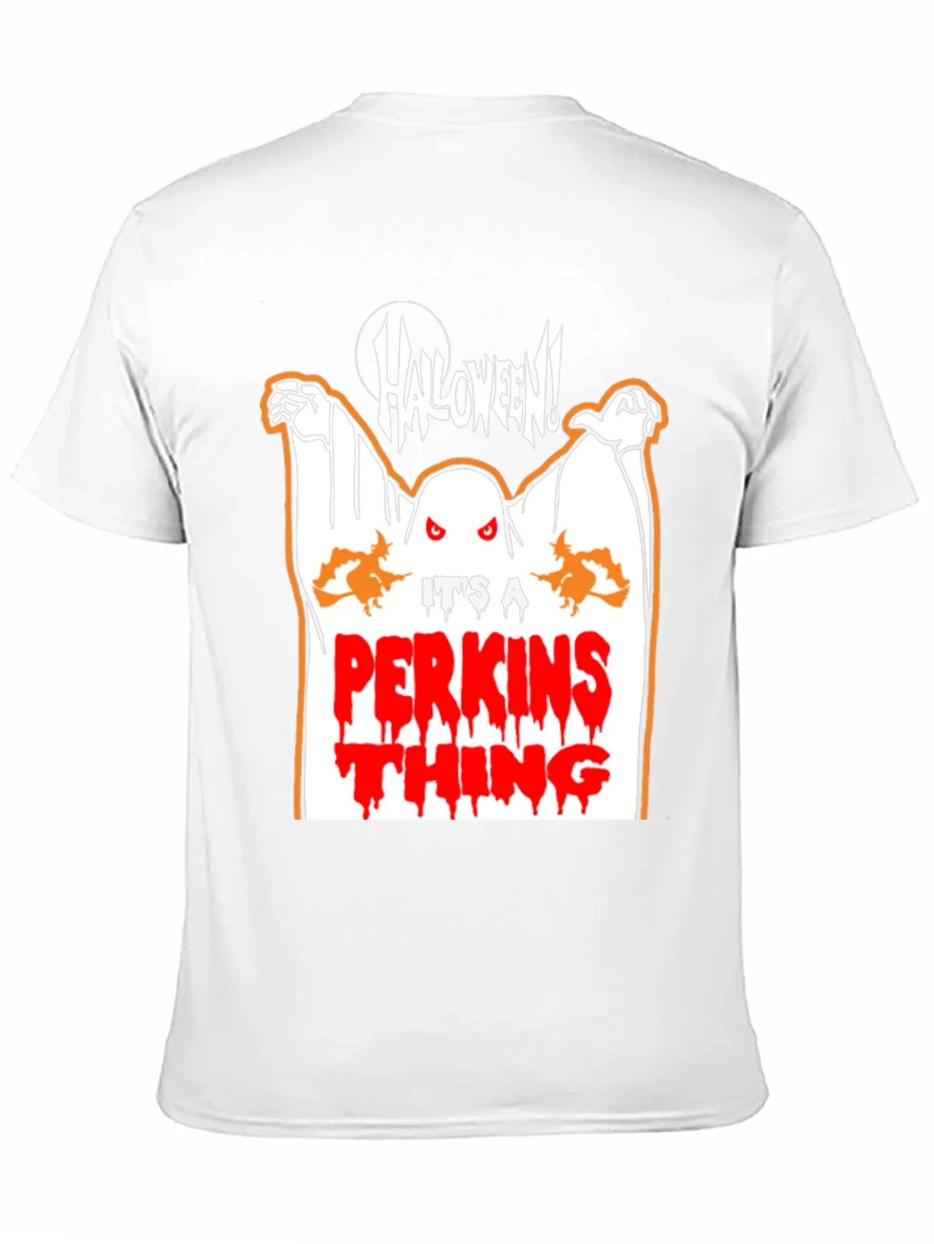 Camiseta Halloween Perkins Thing para Hombre - Dise?o Fantasma