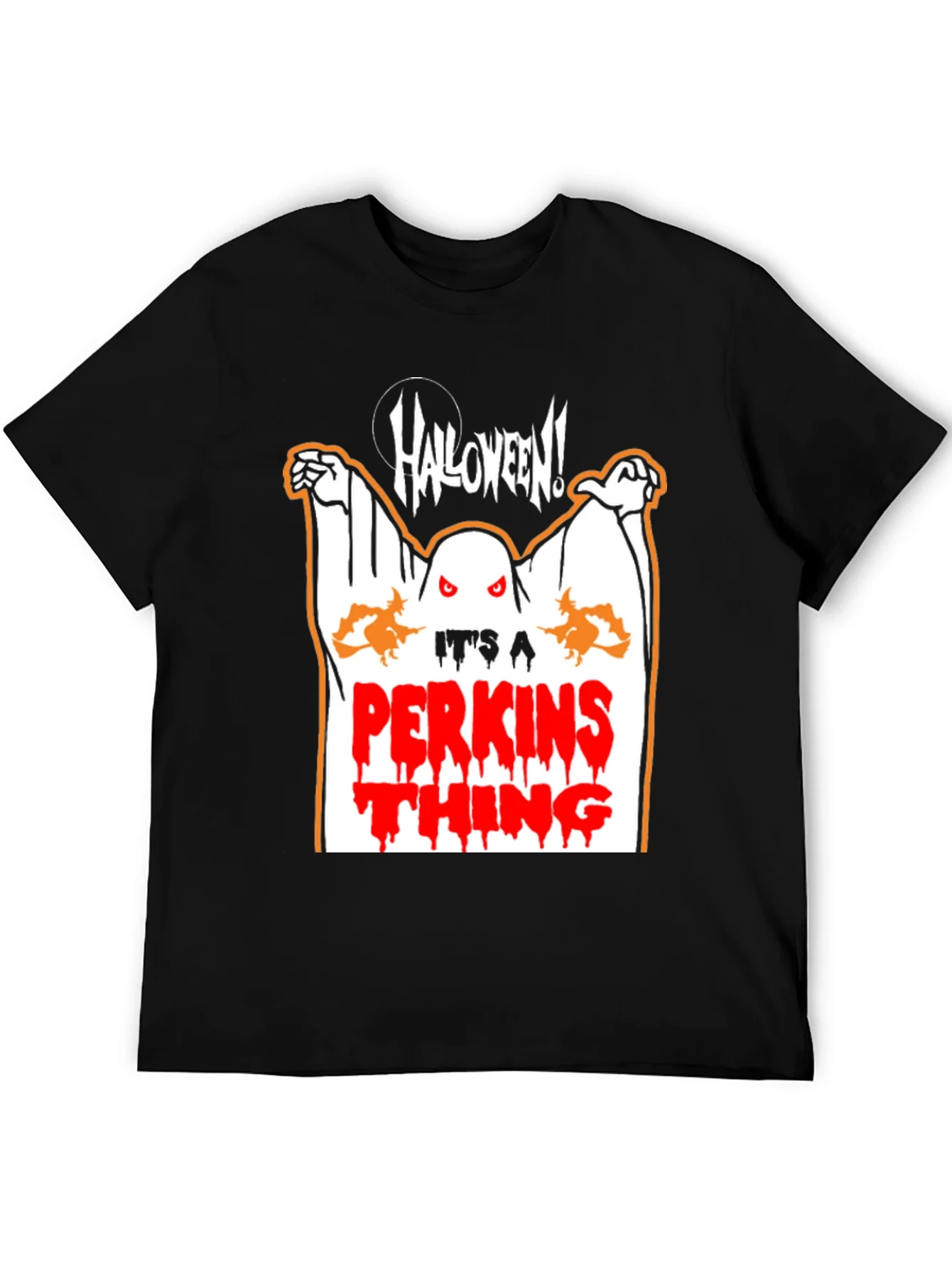 Camiseta Halloween Perkins Thing para Hombre - Dise?o Fantasma