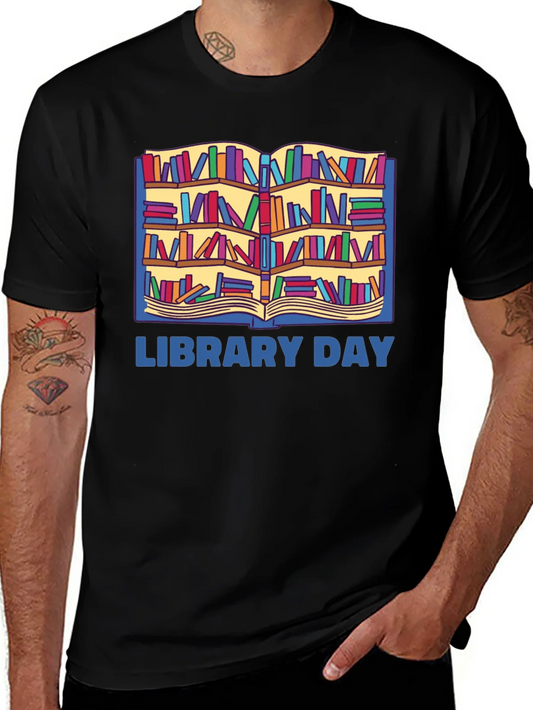 Rebbecca Library Day T-Shirt - Book Lover Tee