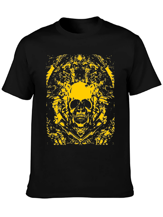 Rebbecca Skull Graphic Black T-Shirt - Bold & Edgy Design