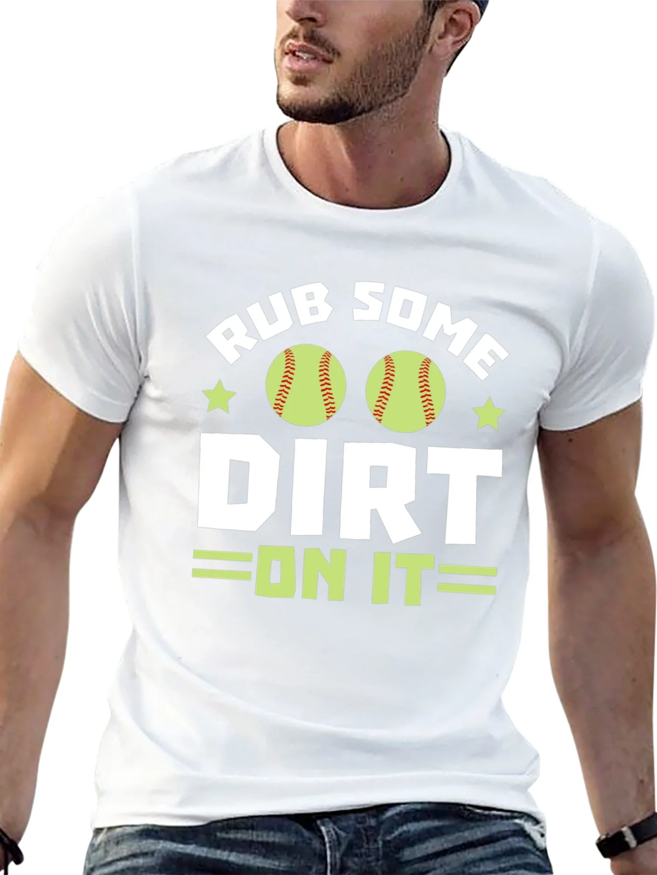 Rebbecca Rub Some Dirt On It T-Shirt - Baseball/Softball