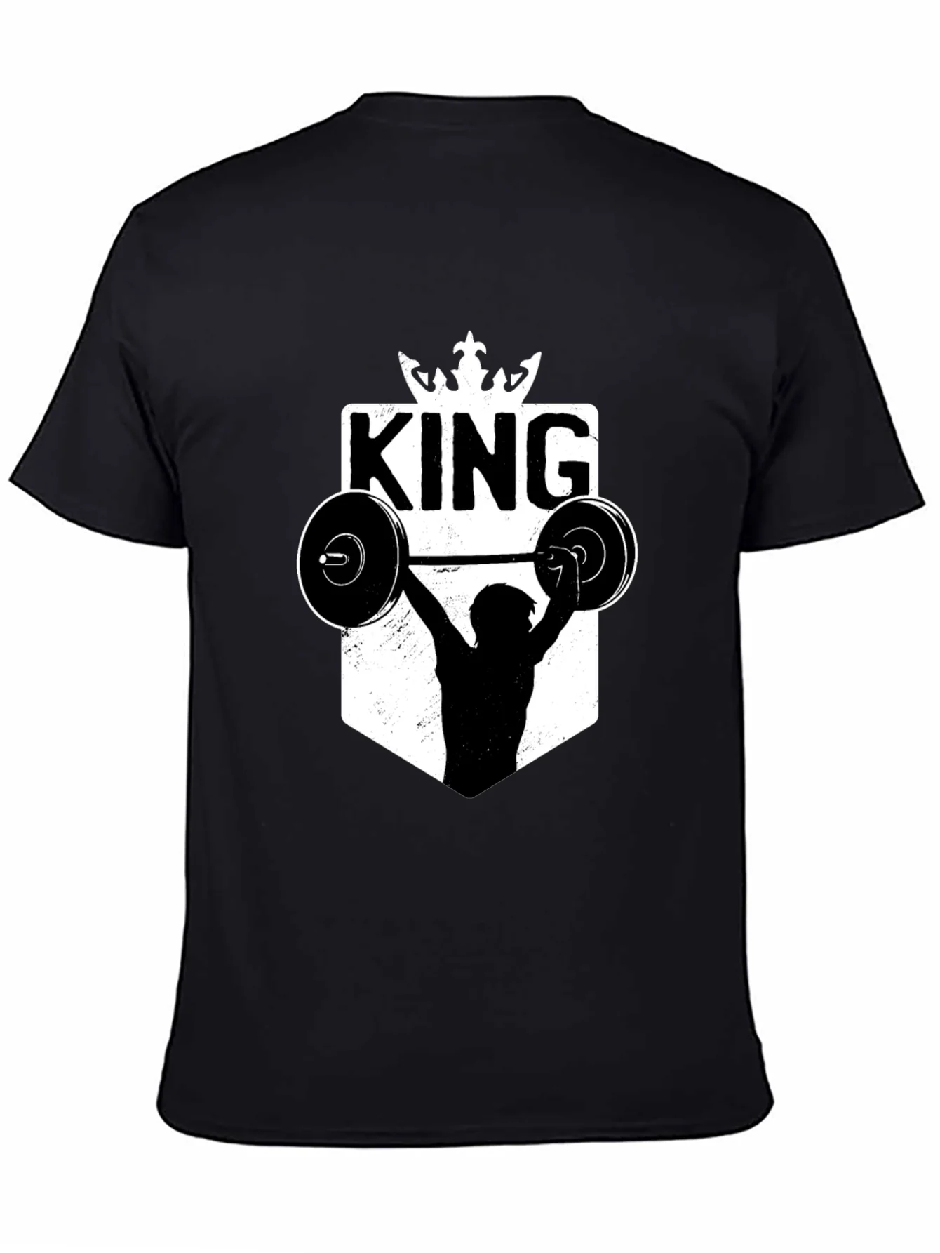 Rebbecca King Weightlifting Graphic T-Shirt - Black