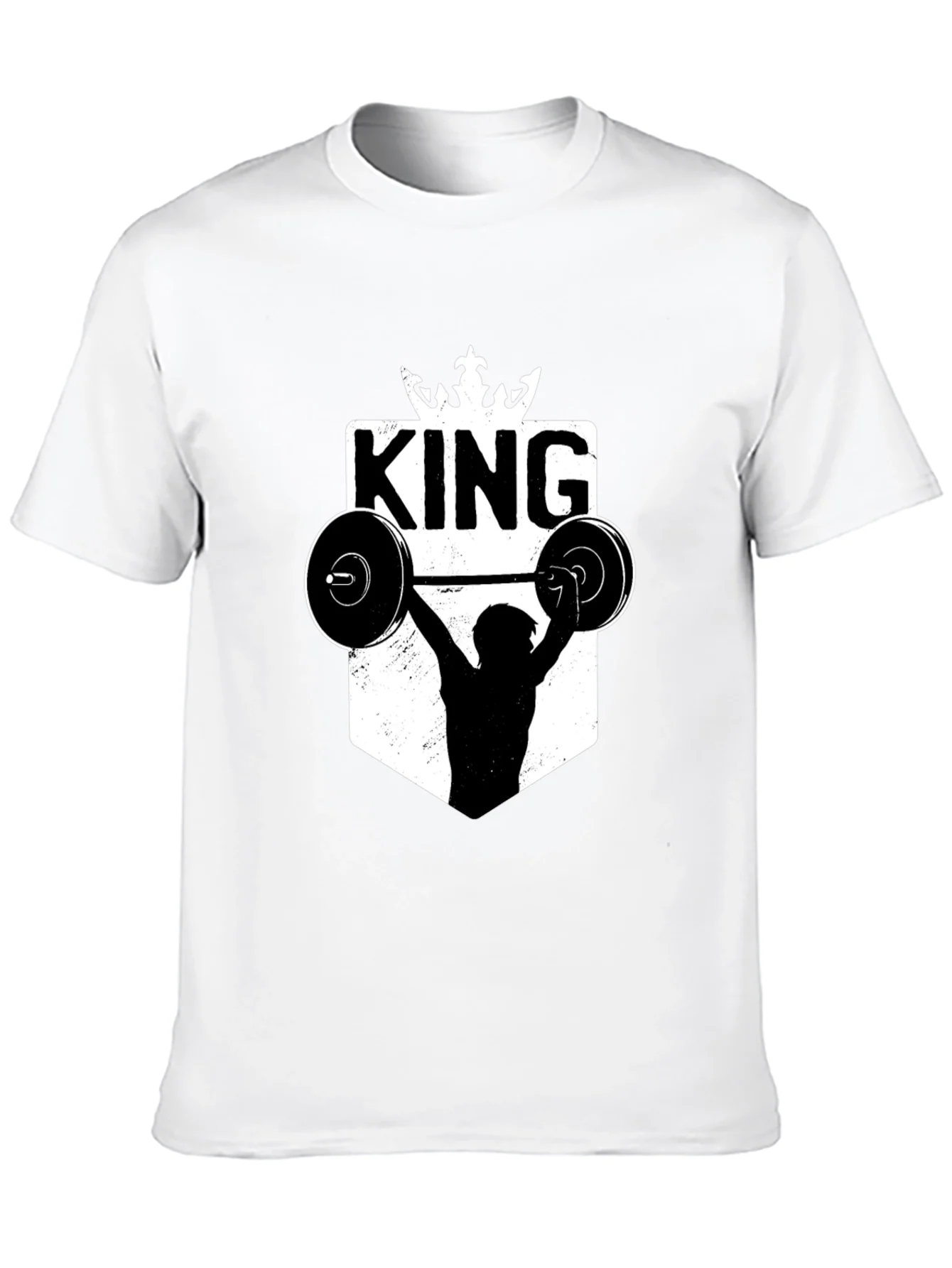Rebbecca King Weightlifting Graphic T-Shirt - Black