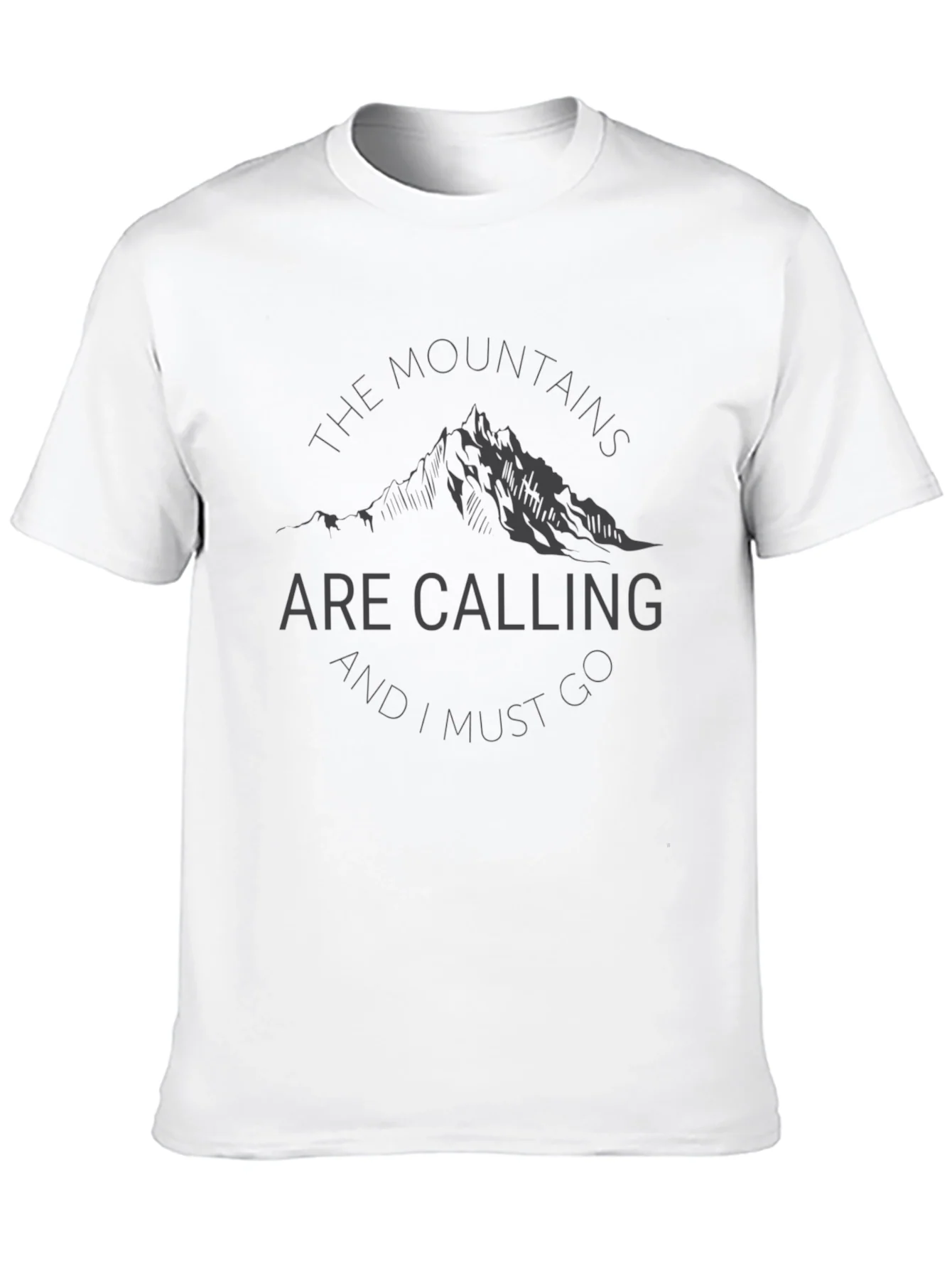 Camiseta Negra: Las Monta?as Llaman