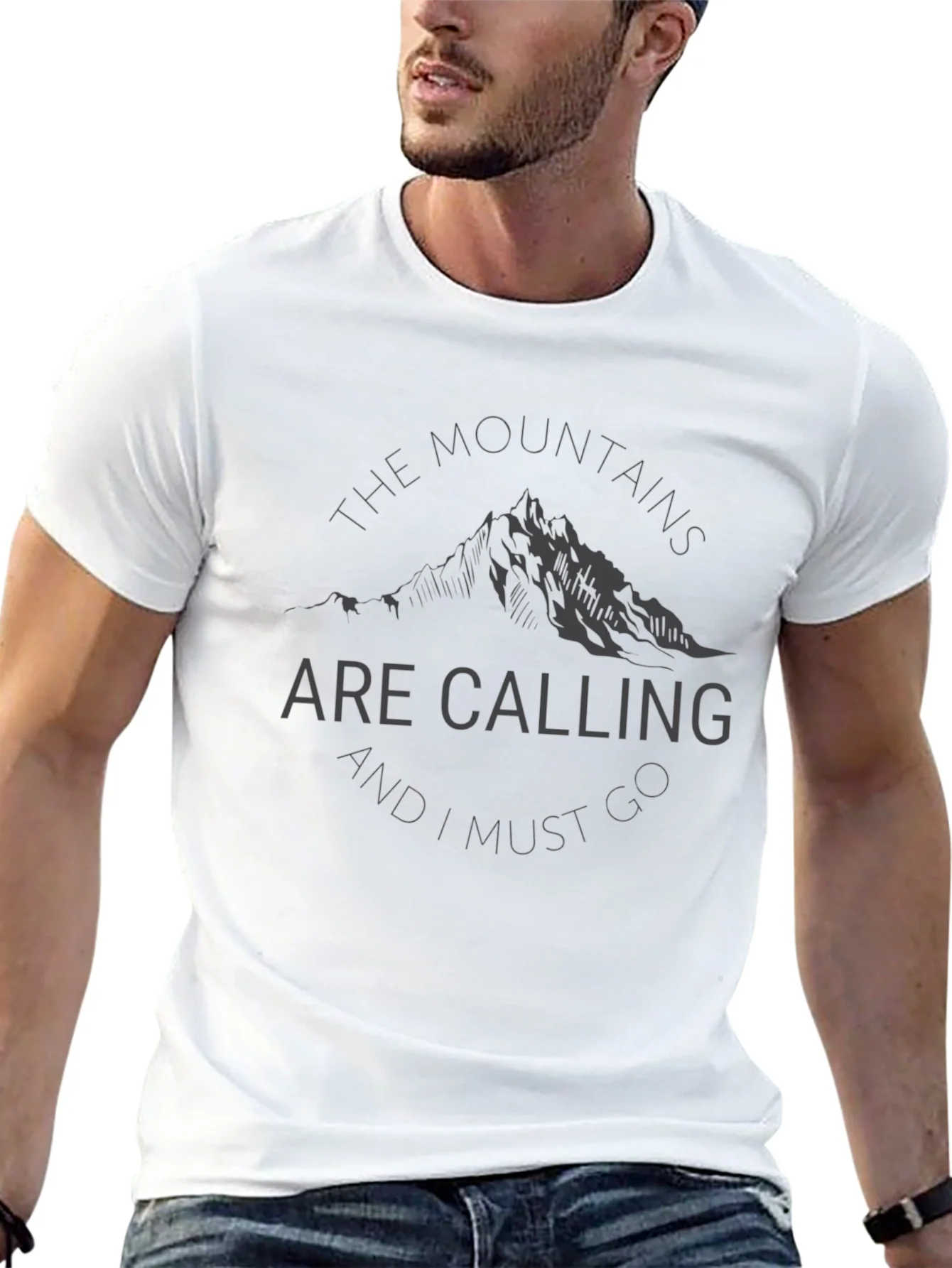 Camiseta Negra: Las Monta?as Llaman