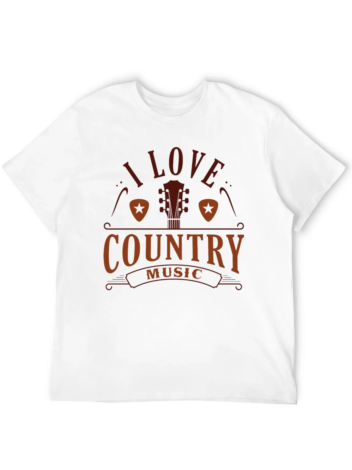 Camiseta Negra I Love Country Music