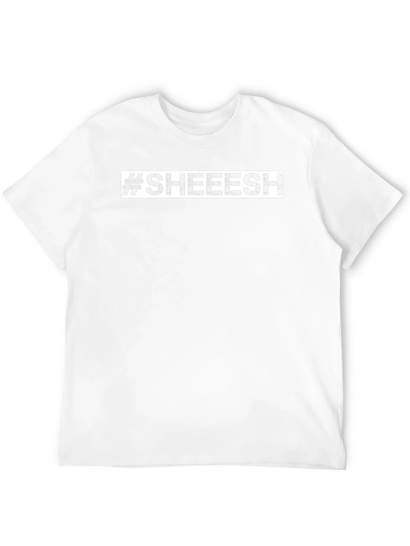 Rebbecca #SHEEESH Graphic Print Black Cotton T-Shirt