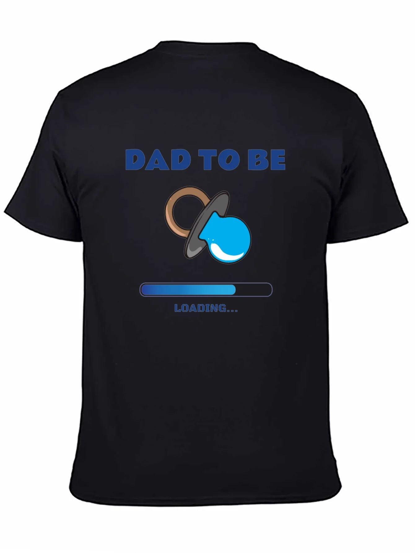 Rebbecca Dad To Be Loading Baby Announcement T-Shirt