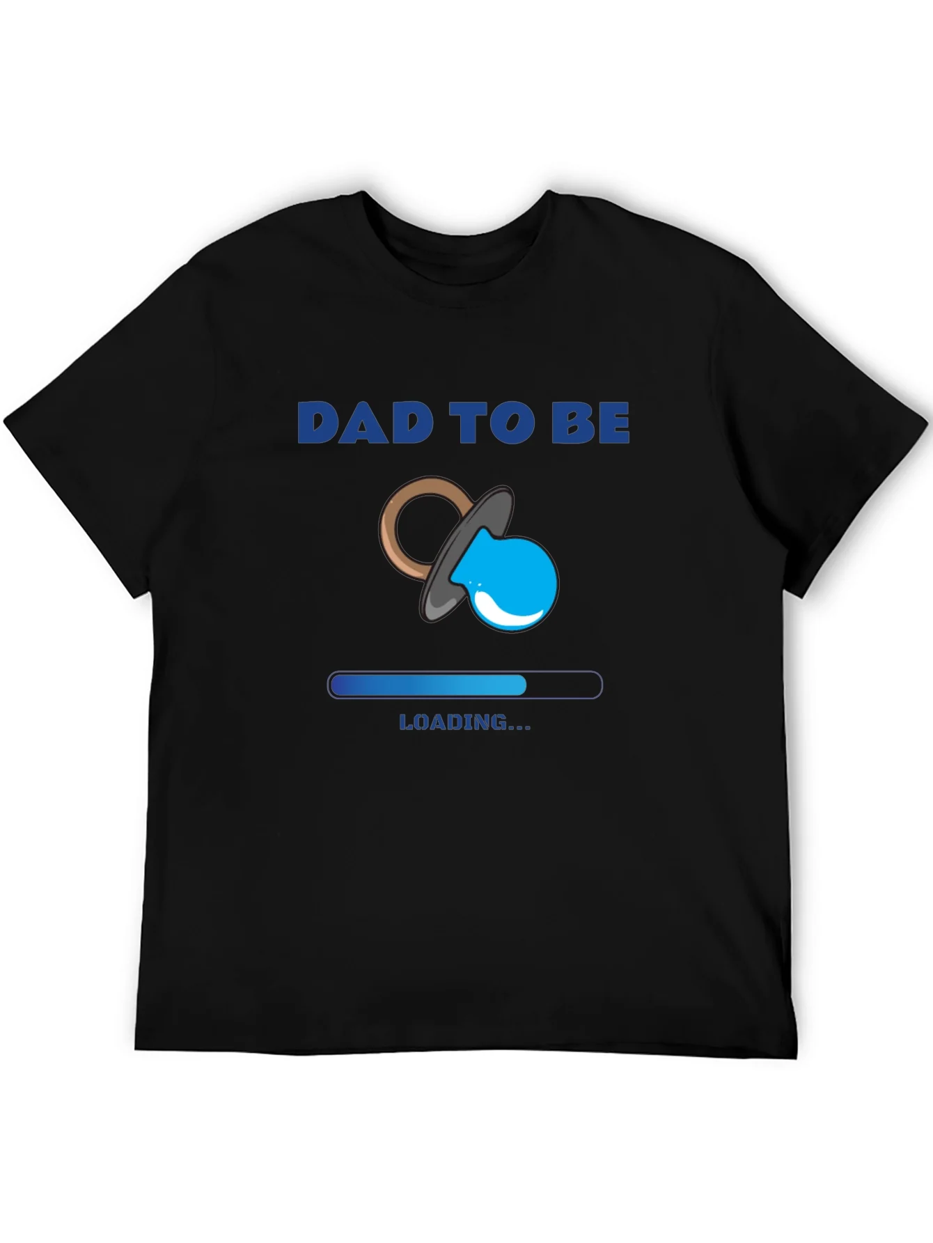 Rebbecca Dad To Be Loading Baby Announcement T-Shirt