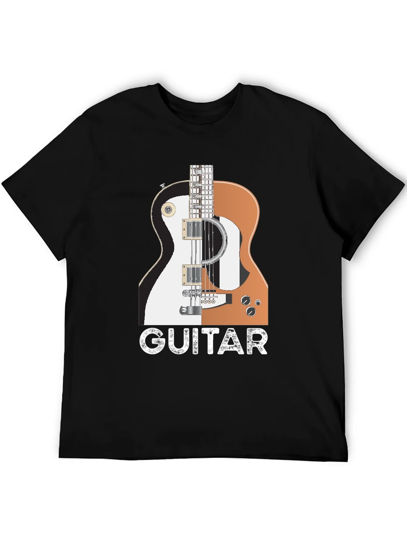 Rebbecca Guitar Graphic T-Shirt - Music Lover Tee
