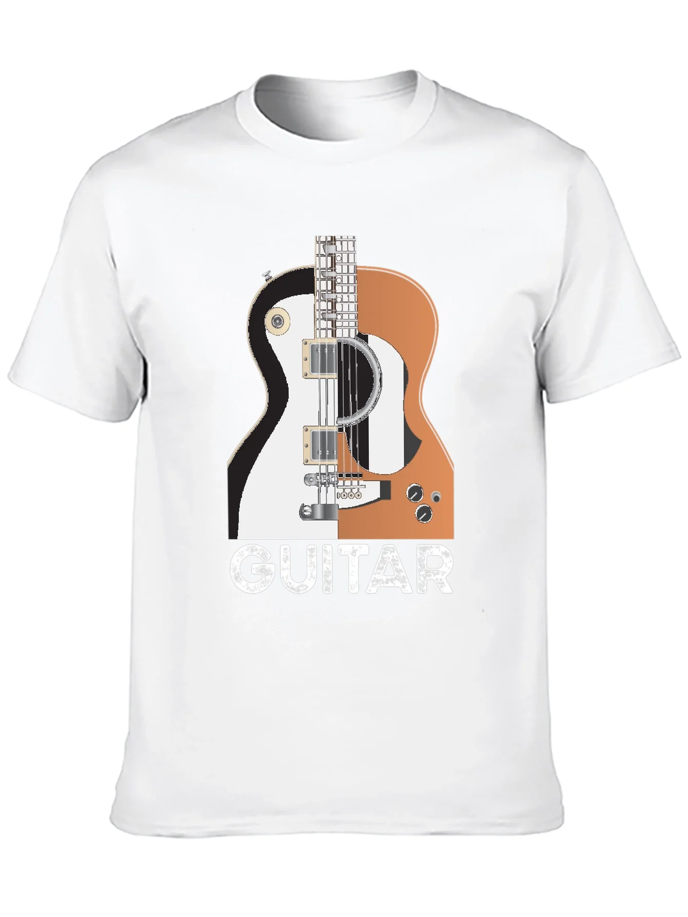 Rebbecca Guitar Graphic T-Shirt - Music Lover Tee