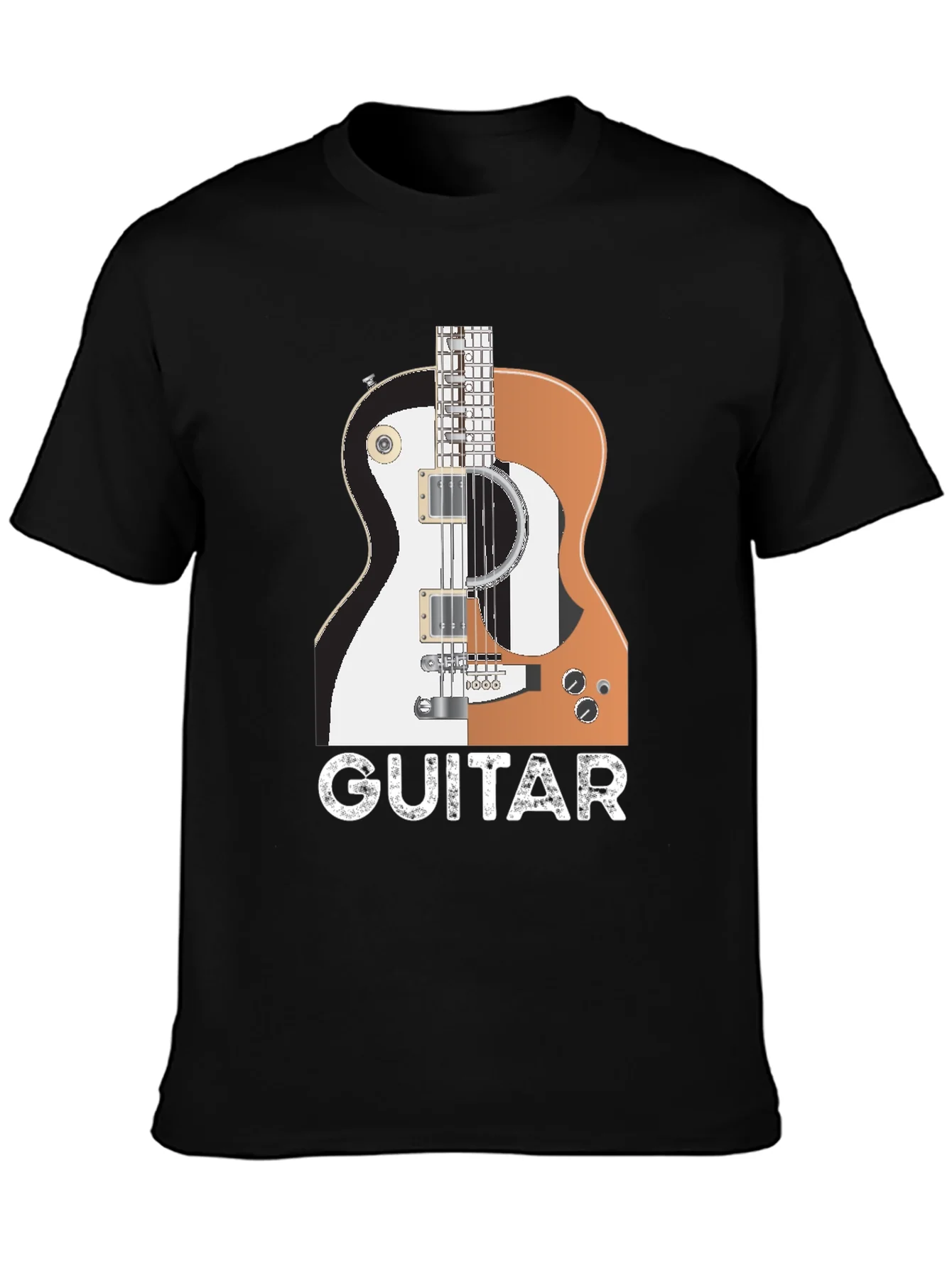 Rebbecca Guitar Graphic T-Shirt - Music Lover Tee