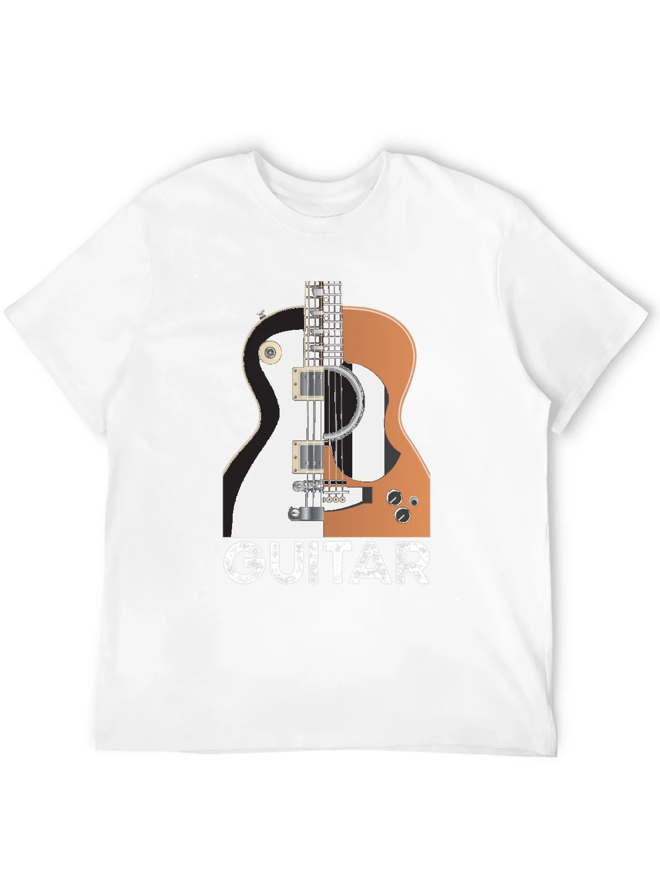 Rebbecca Guitar Graphic T-Shirt - Music Lover Tee
