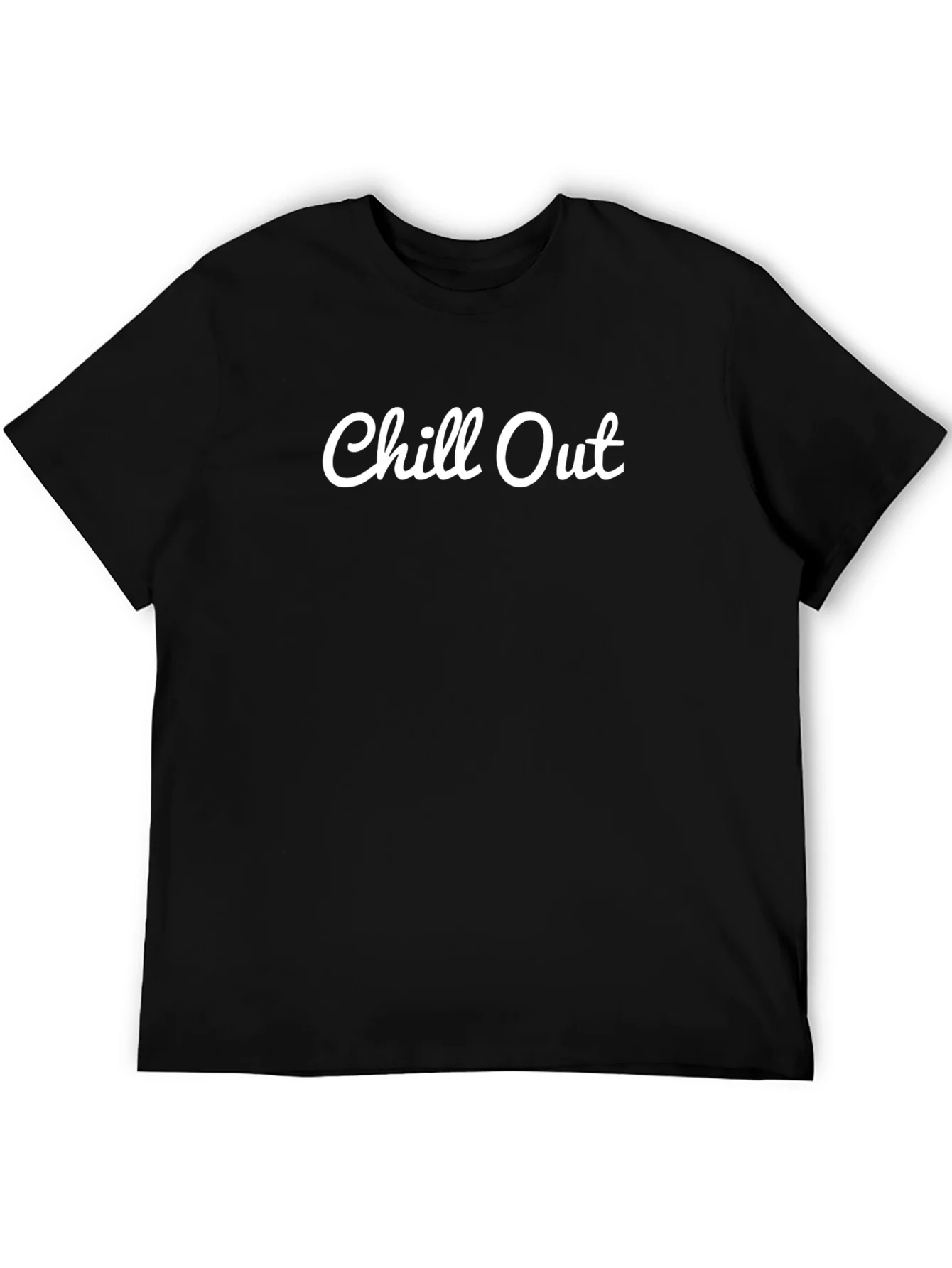 Rebbecca Chill Out Black T-Shirt | Casual Comfort
