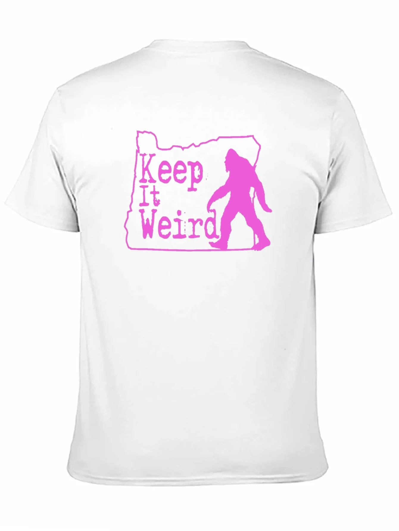 Rebbecca Keep It Weird Oregon Bigfoot Graphic Tee