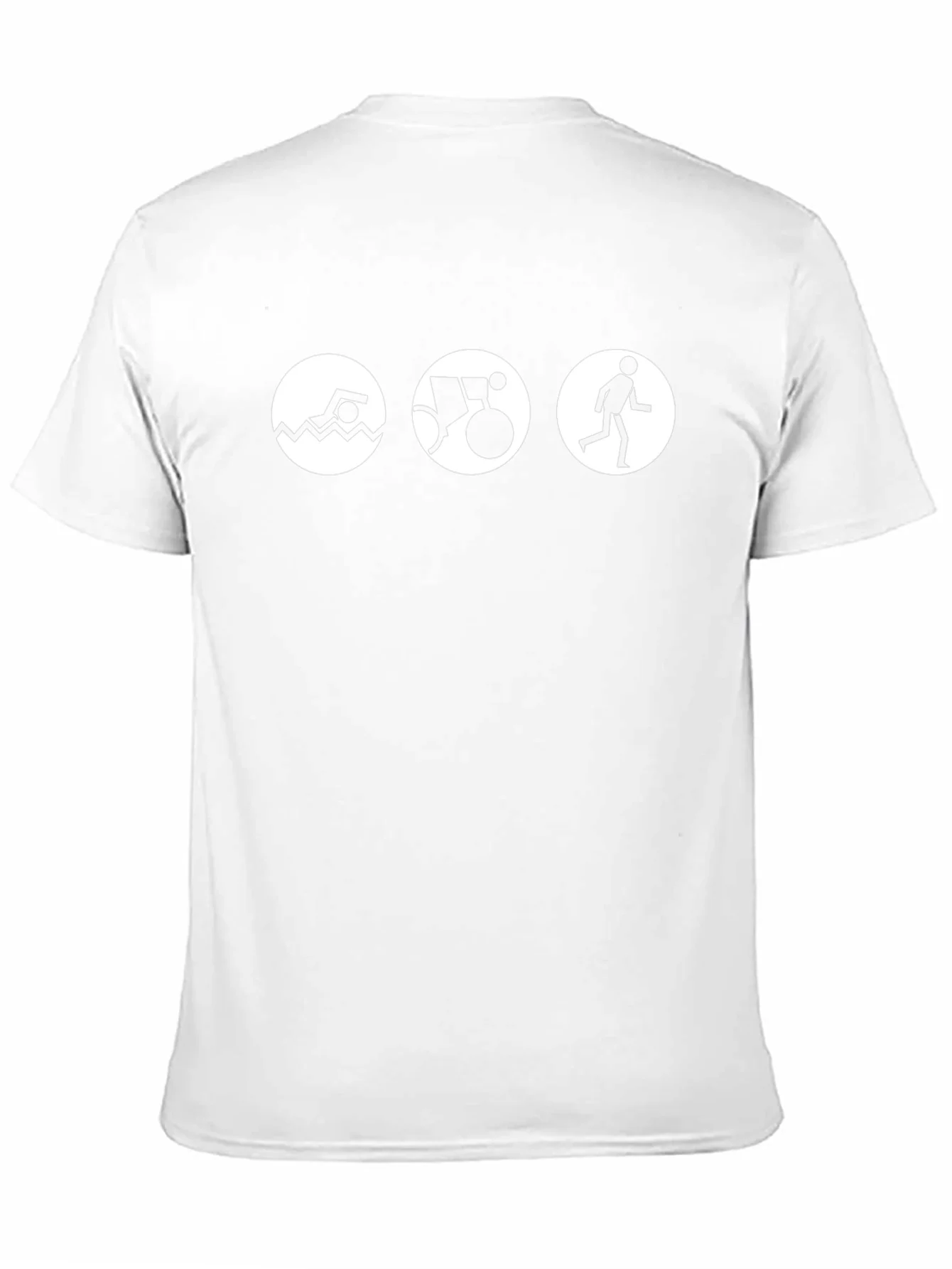 Camiseta Negra de Triatl¨®n para Hombre