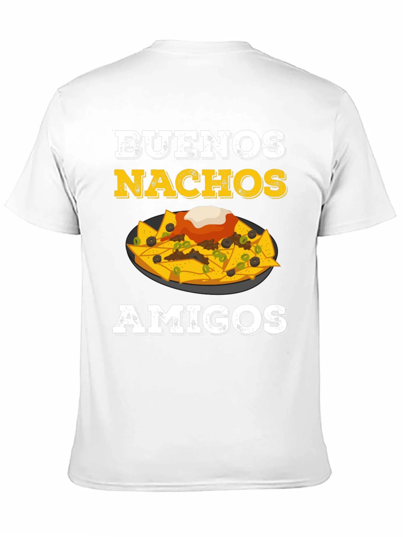 Rebbecca Buenos Nachos Amigos T-Shirt - Funny Foodie Tee