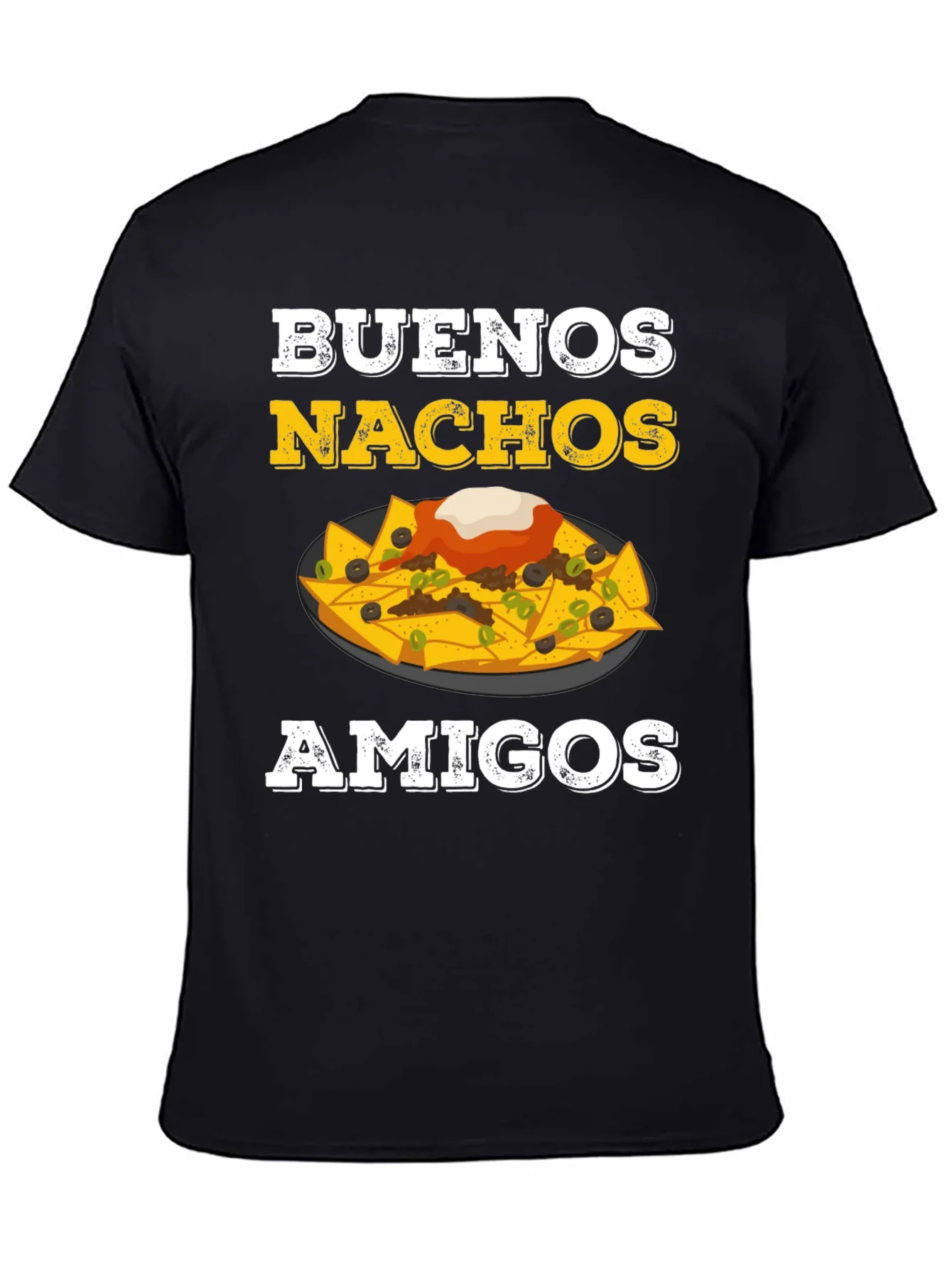 Rebbecca Buenos Nachos Amigos T-Shirt - Funny Foodie Tee