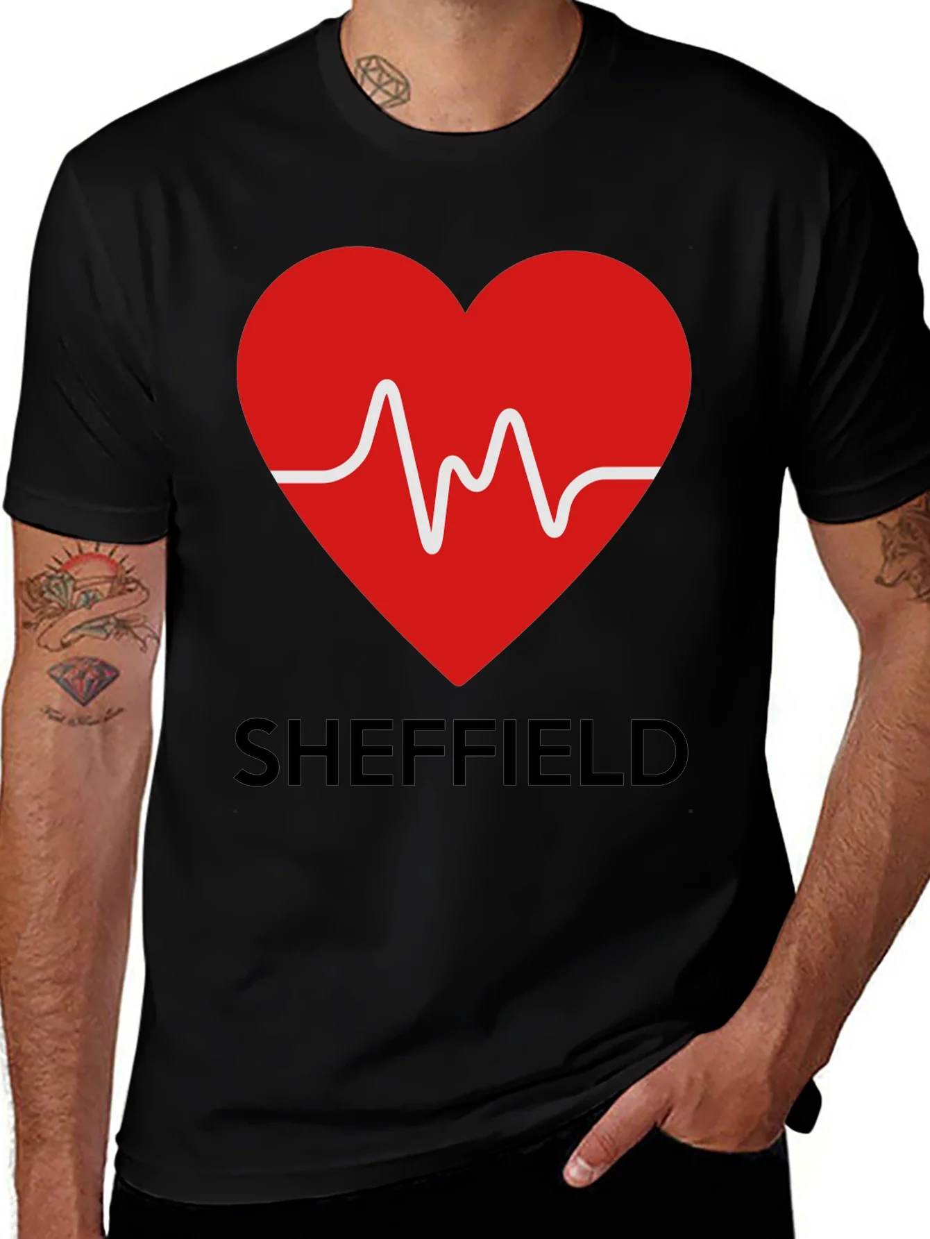 Camiseta Sheffield Coraz¨®n Latido