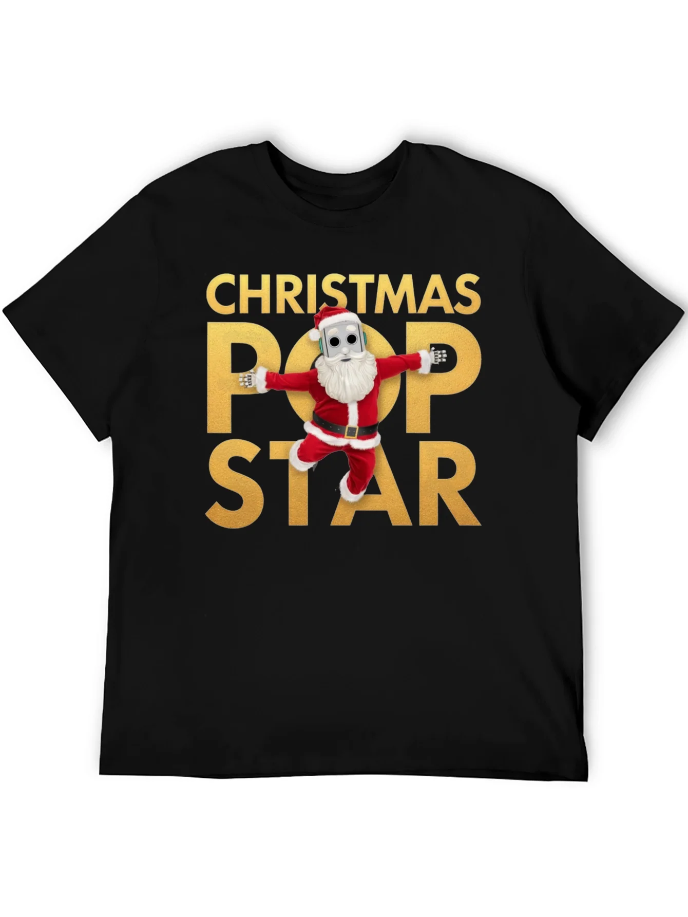Camiseta Navide?a Pop Star