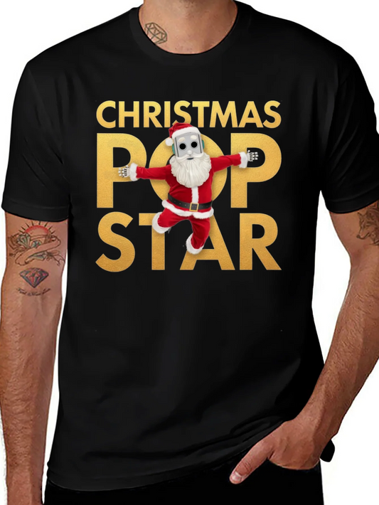 Camiseta Navide?a Pop Star
