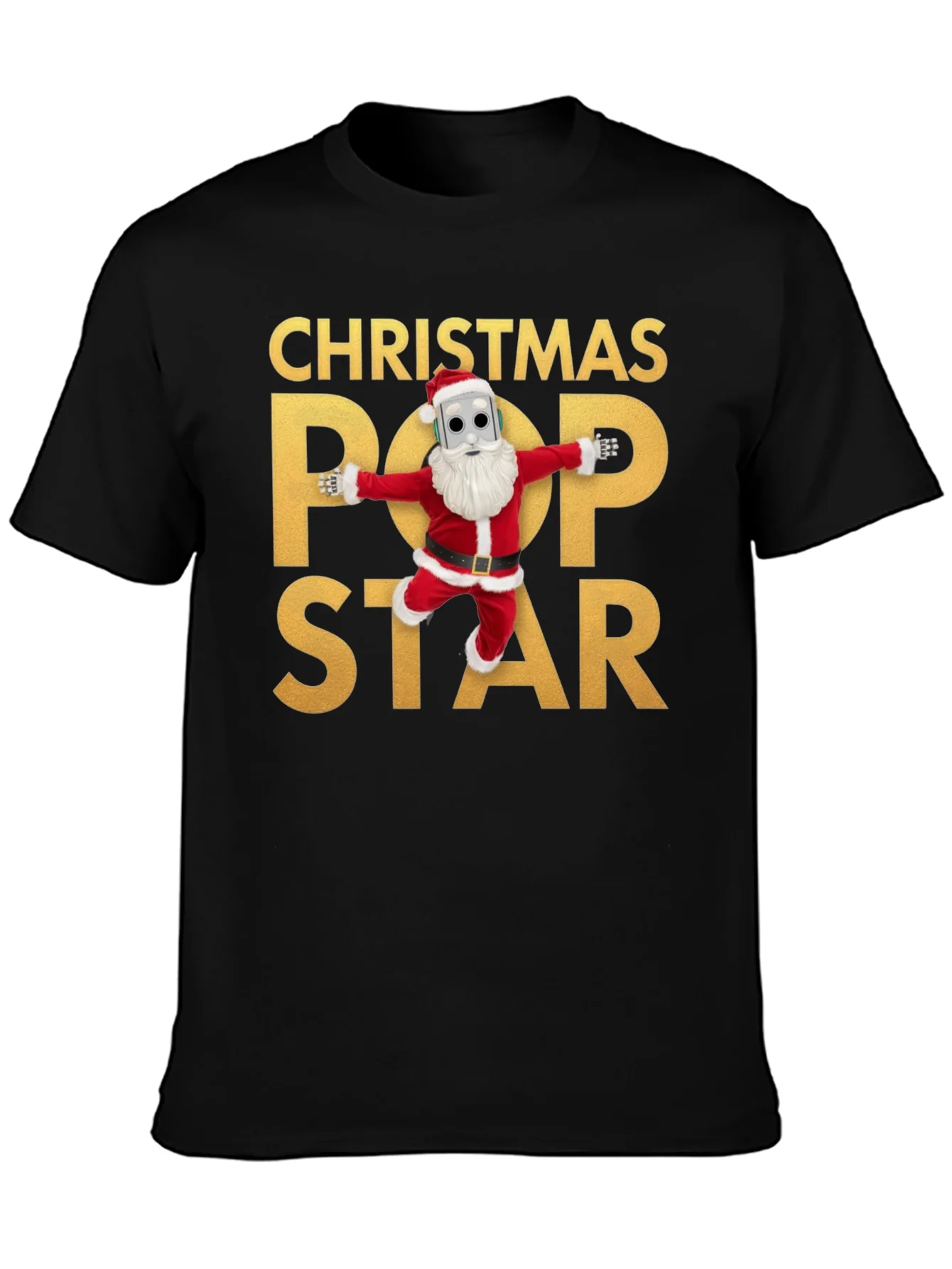 Camiseta Navide?a Pop Star