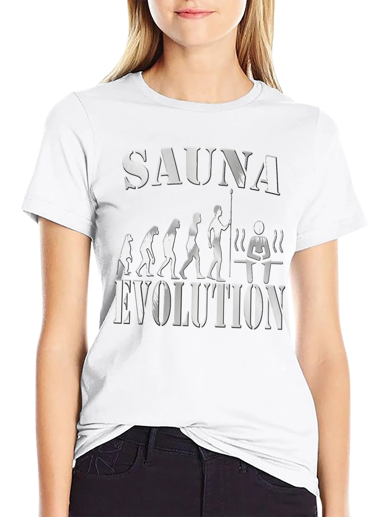 Rebbecca Sauna Evolution T-Shirt - Black