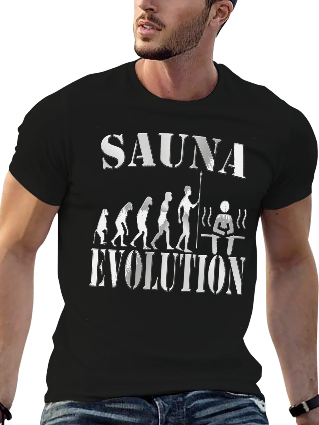 Rebbecca Sauna Evolution T-Shirt - Black