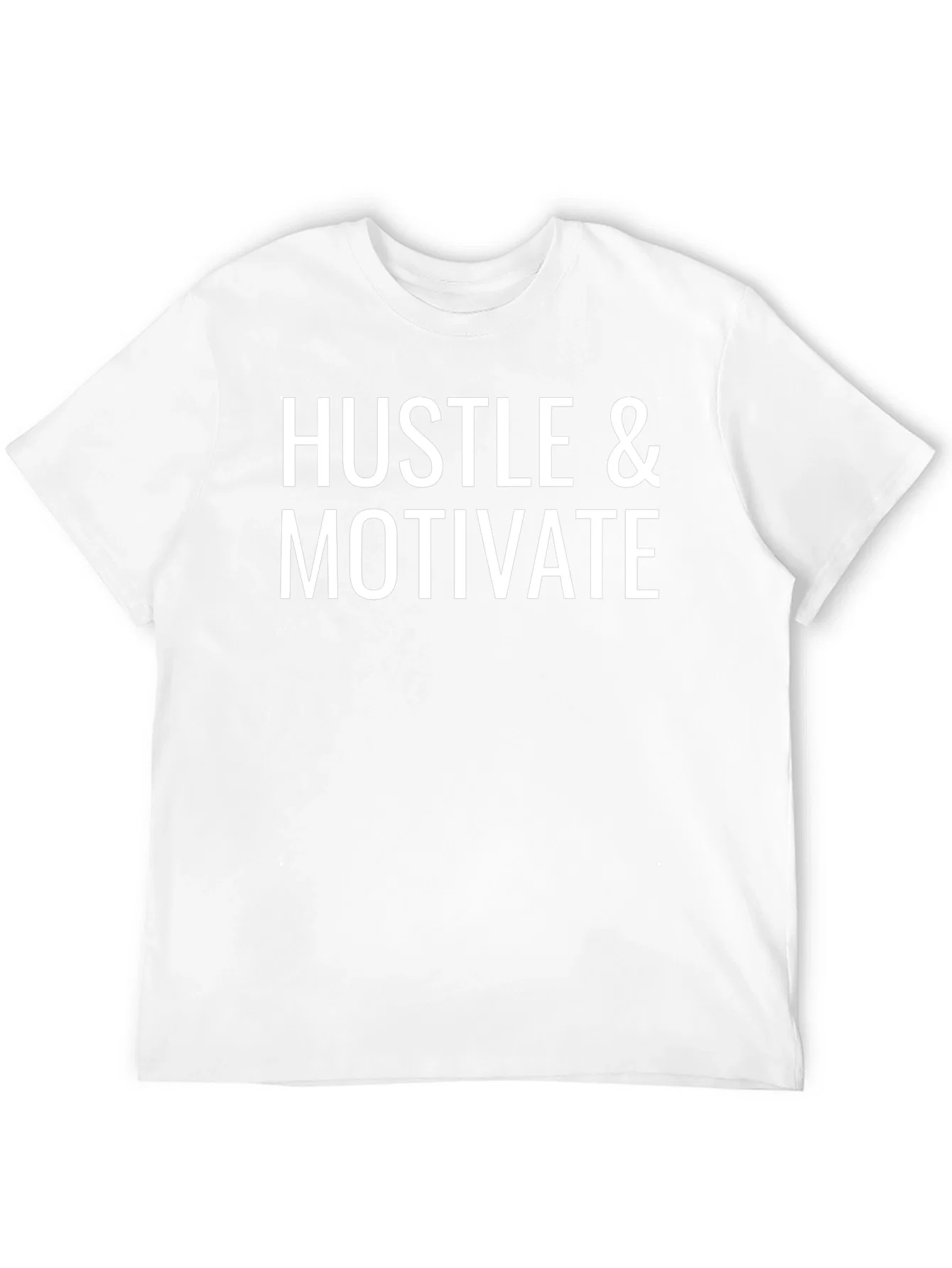 Rebbecca Hustle & Motivate Black Graphic T-Shirt
