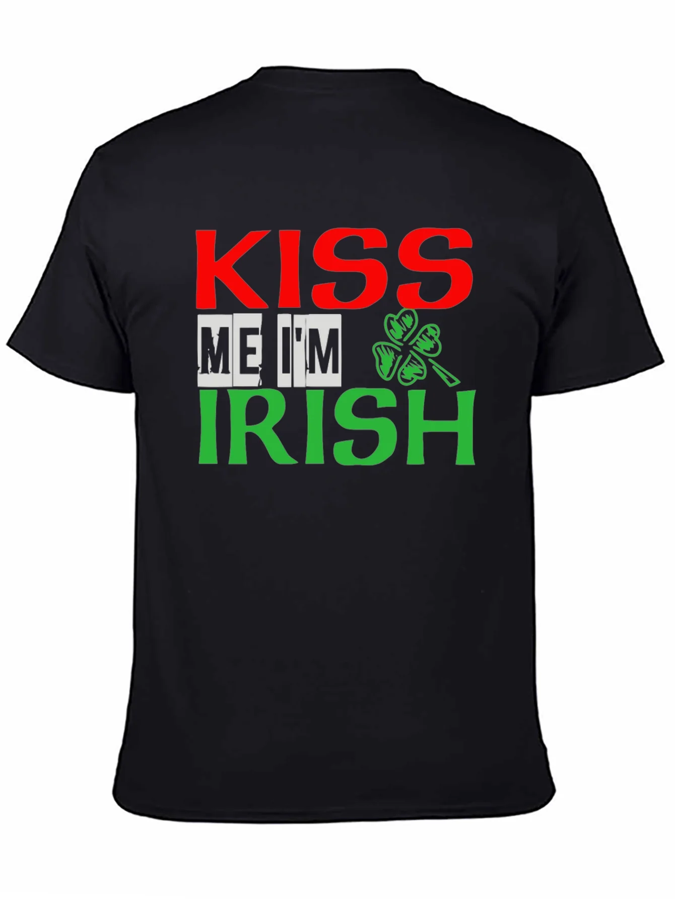 Camiseta Negra B¨¦same Soy Irland¨¦s