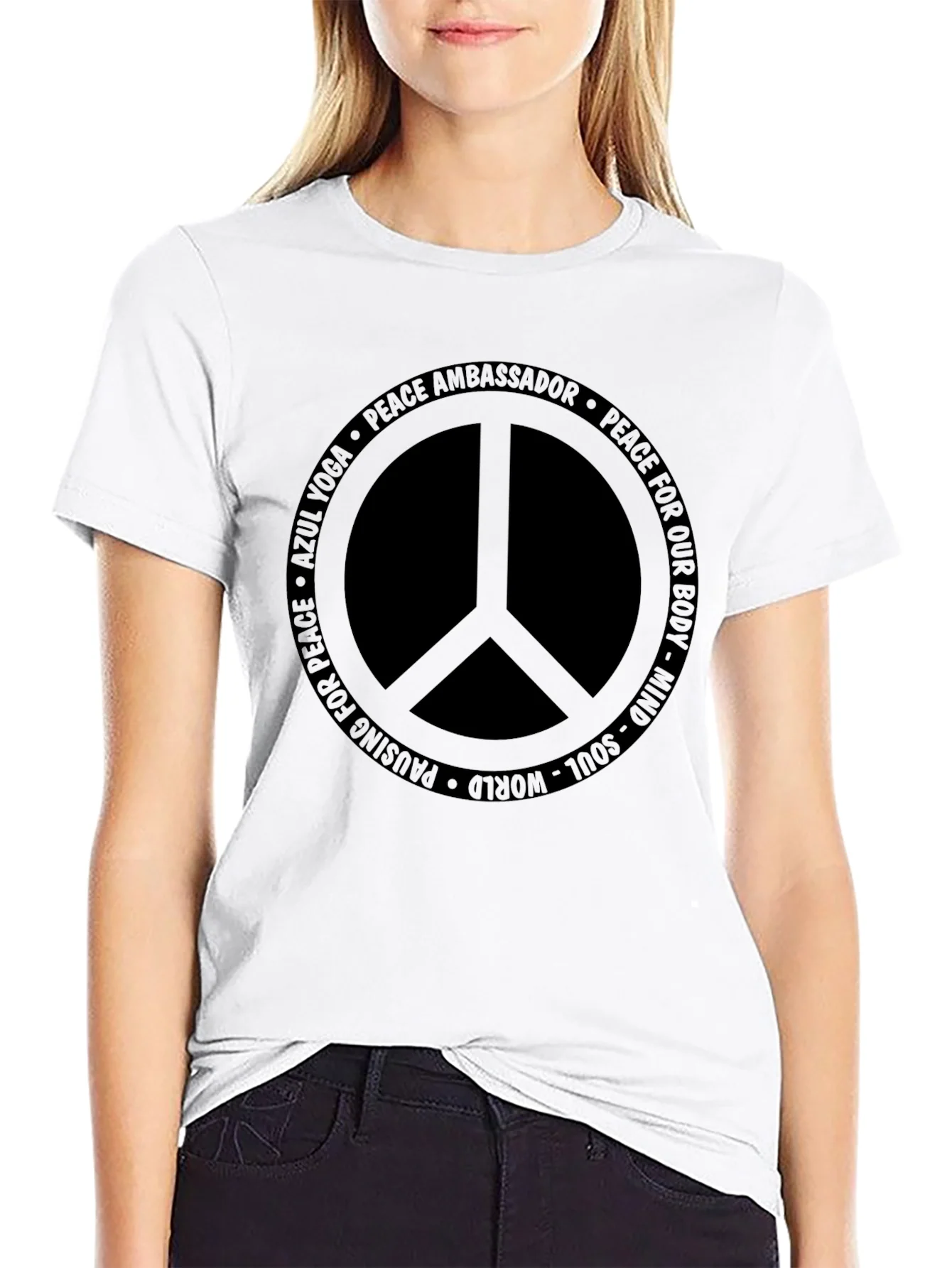 Rebbecca Peace Ambassador T-Shirt - Mind Body Soul