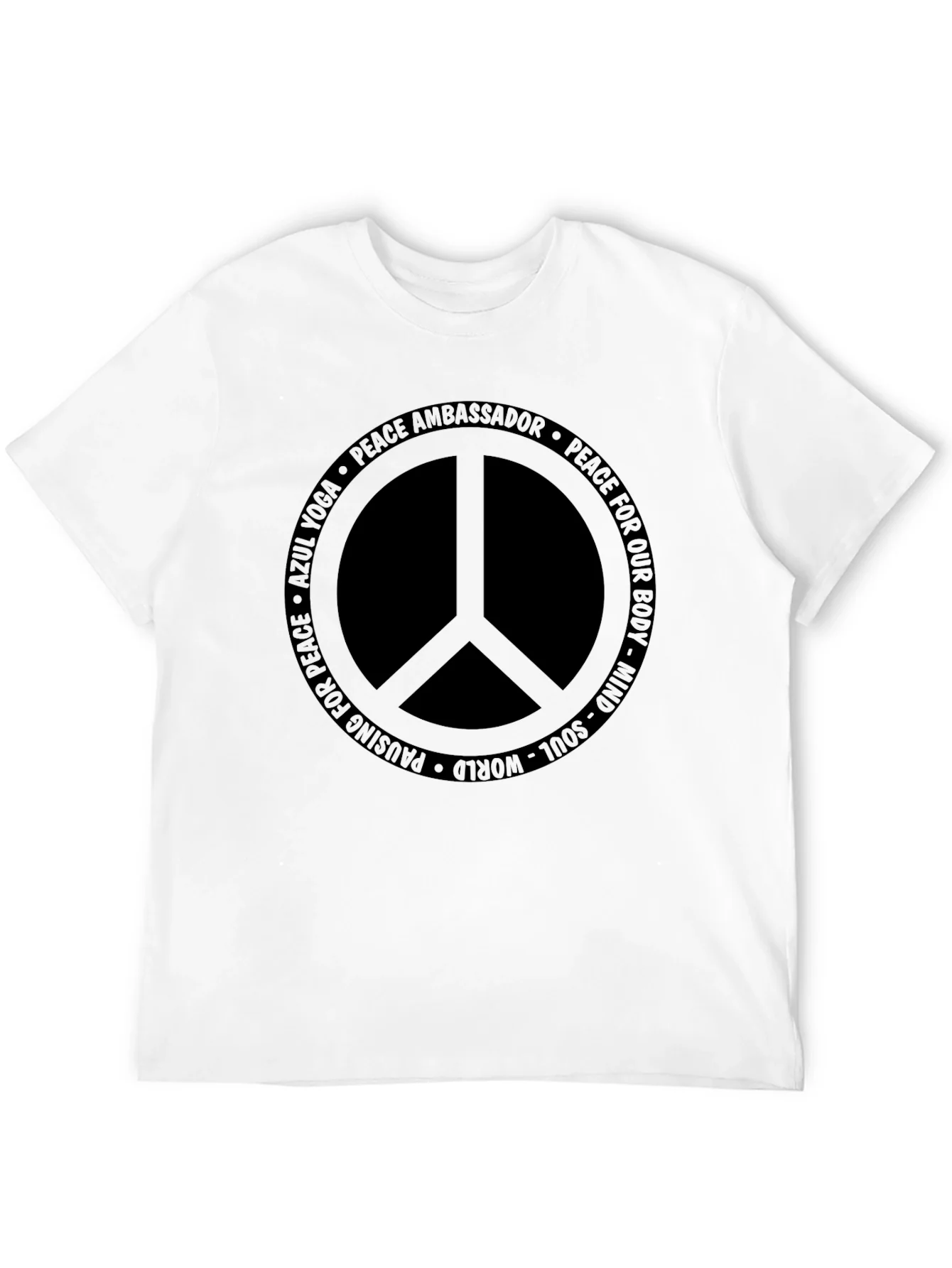 Rebbecca Peace Ambassador T-Shirt - Mind Body Soul