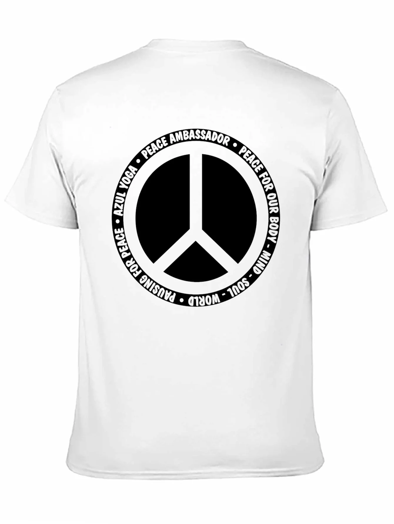 Rebbecca Peace Ambassador T-Shirt - Mind Body Soul