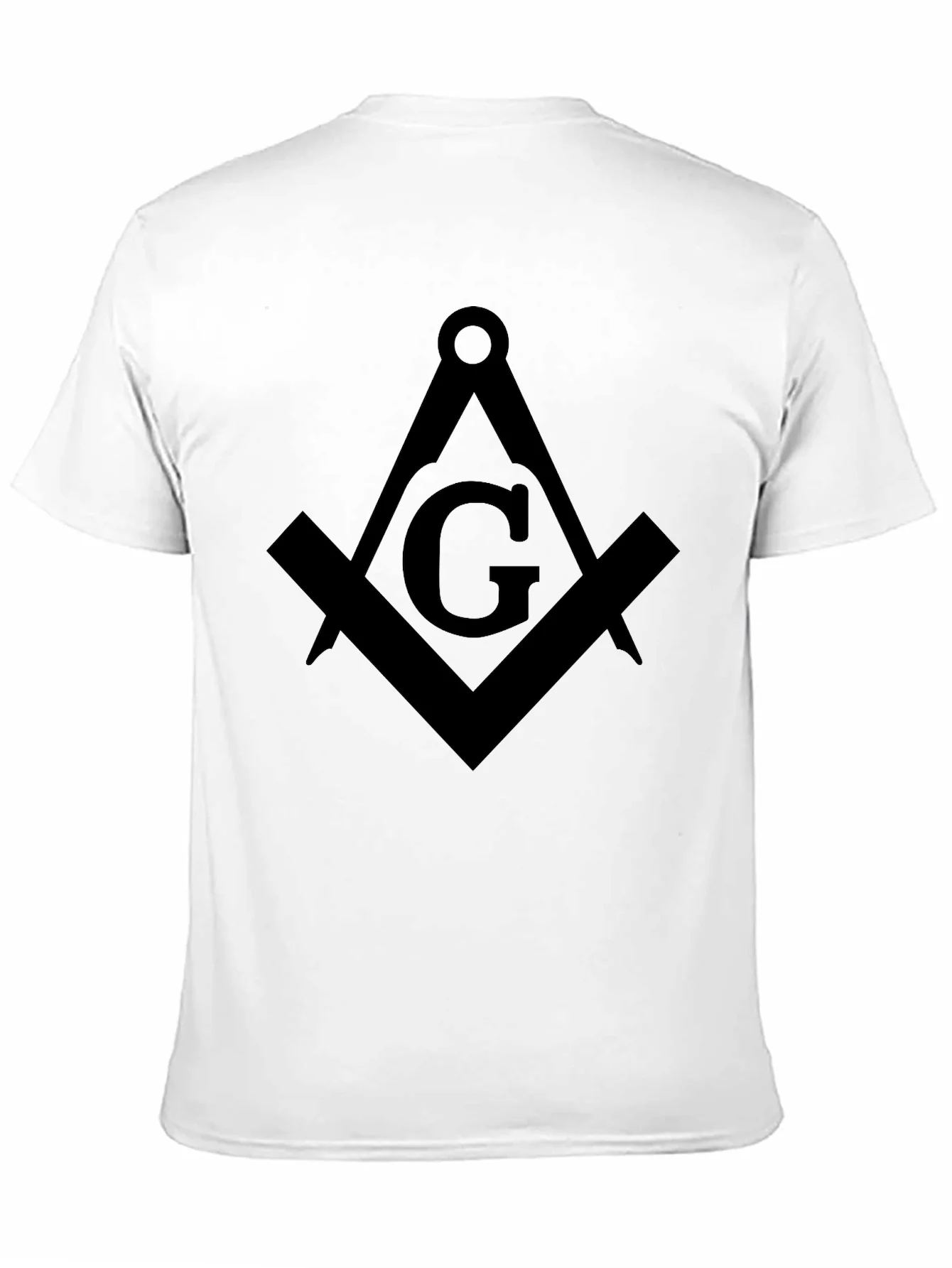 Rebbecca Masonic Square & Compasses Black T-Shirt