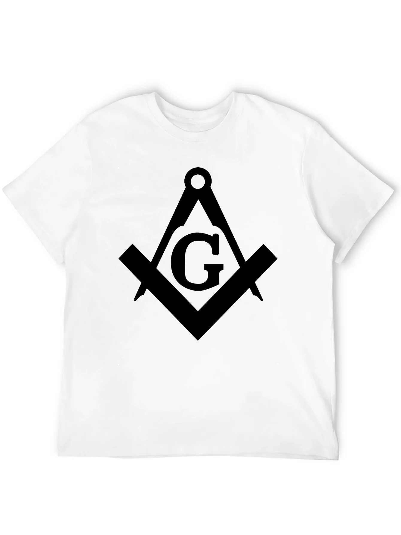 Rebbecca Masonic Square & Compasses Black T-Shirt