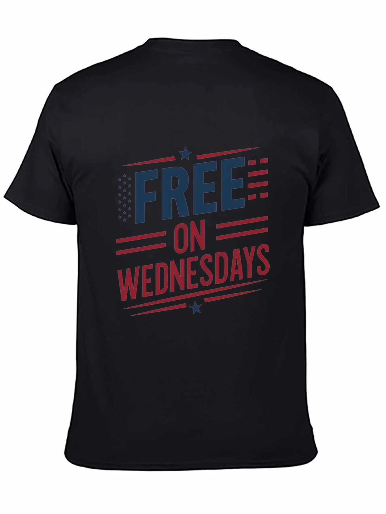 Camiseta Negra Free on Wednesdays