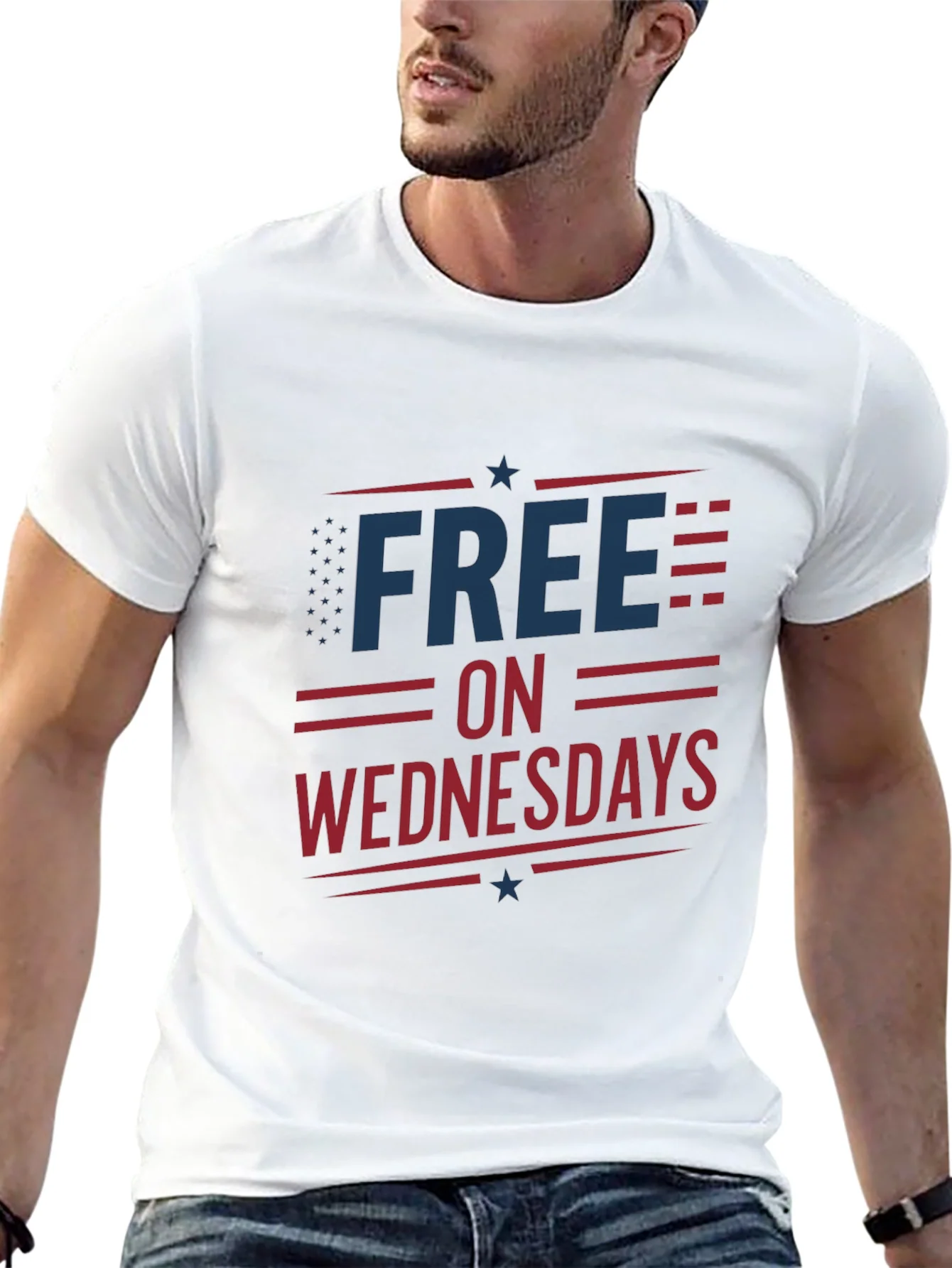 Camiseta Negra Free on Wednesdays