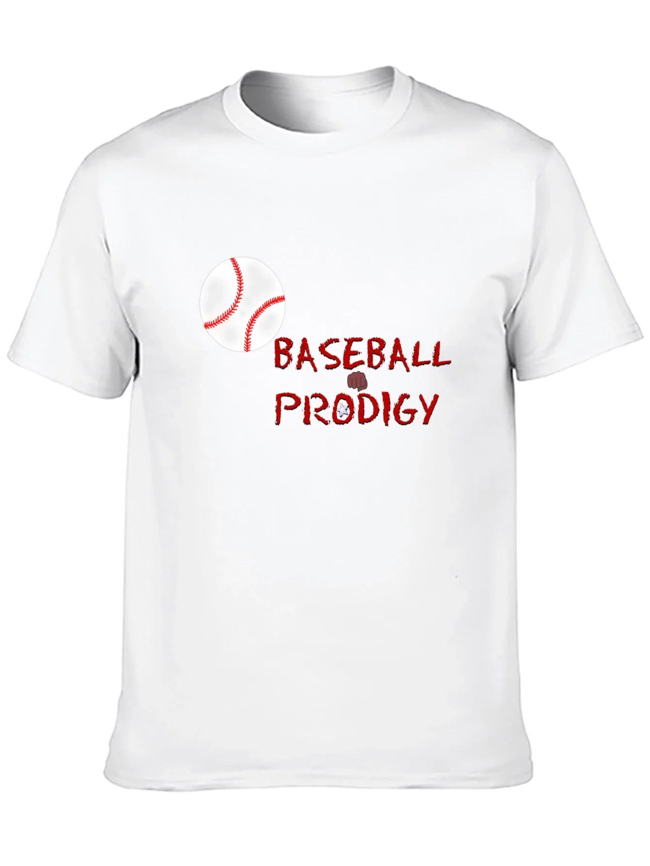 Rebbecca Baseball Prodigy Black Graphic T-Shirt
