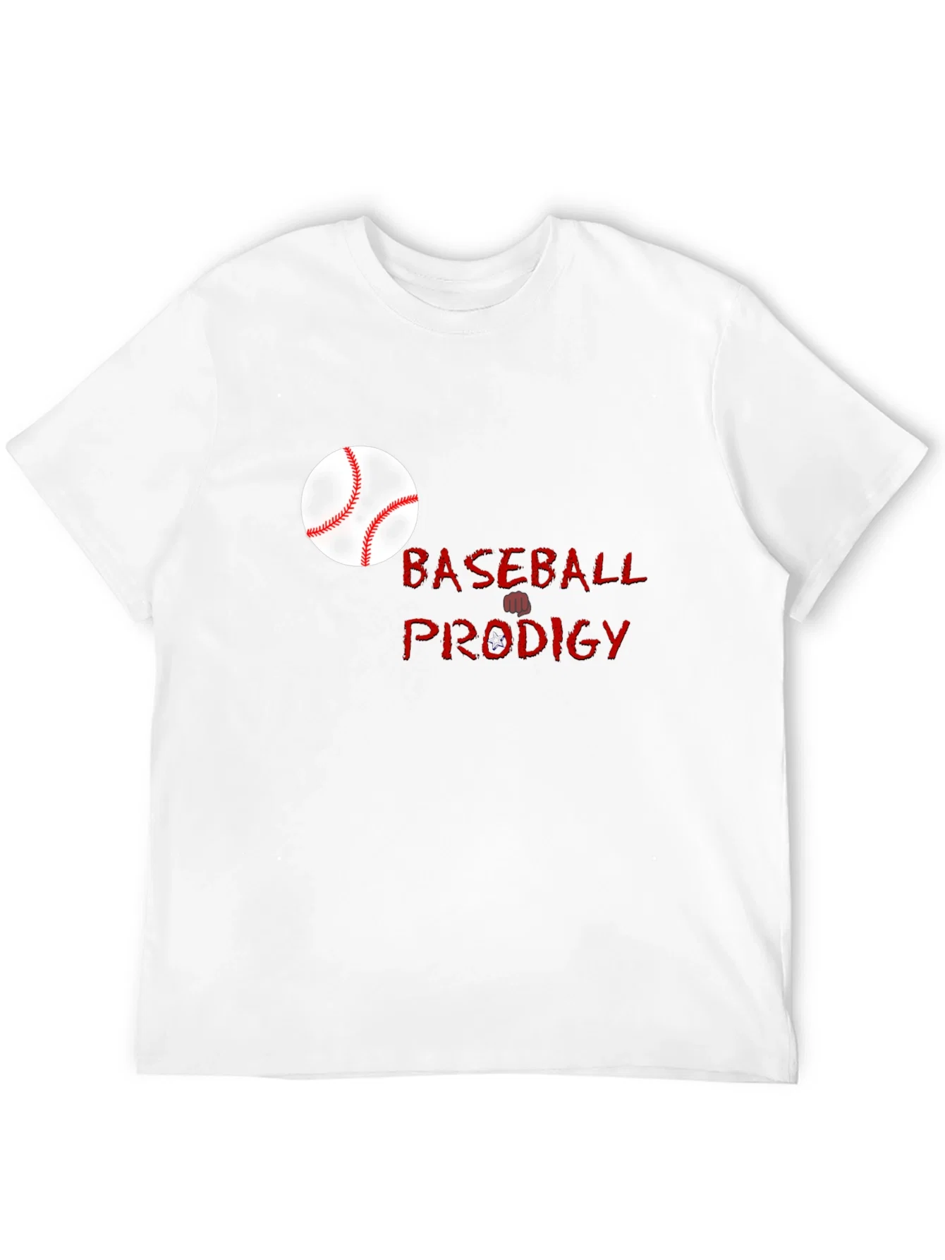 Rebbecca Baseball Prodigy Black Graphic T-Shirt