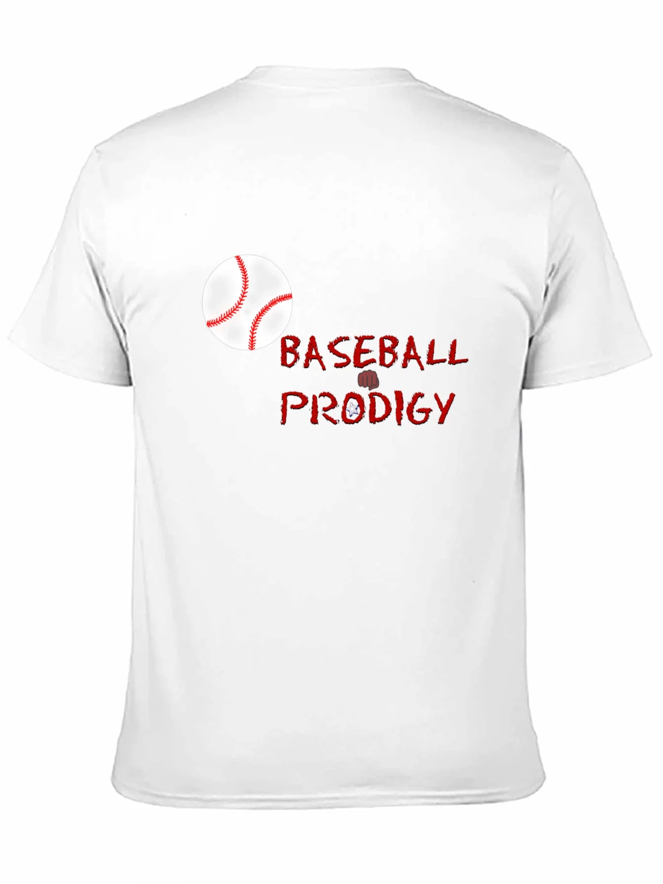 Rebbecca Baseball Prodigy Black Graphic T-Shirt